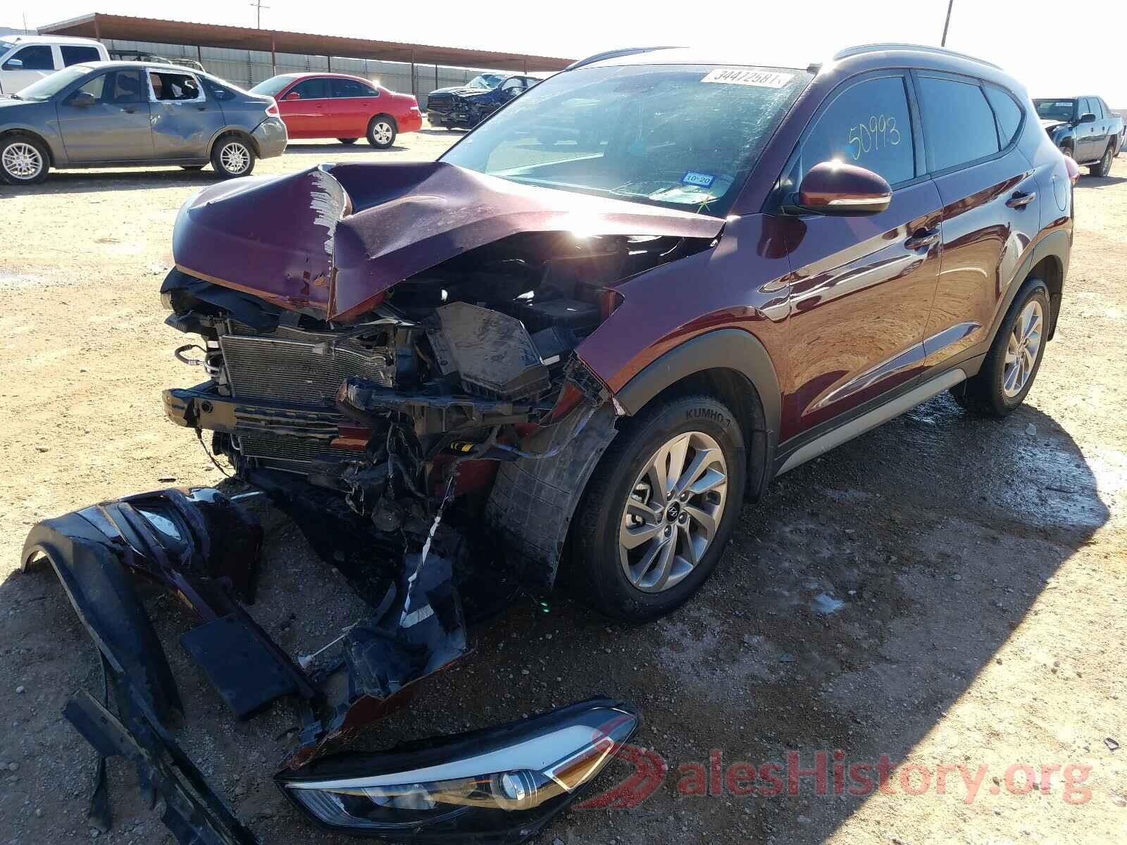 KM8J33A47HU530626 2017 HYUNDAI TUCSON