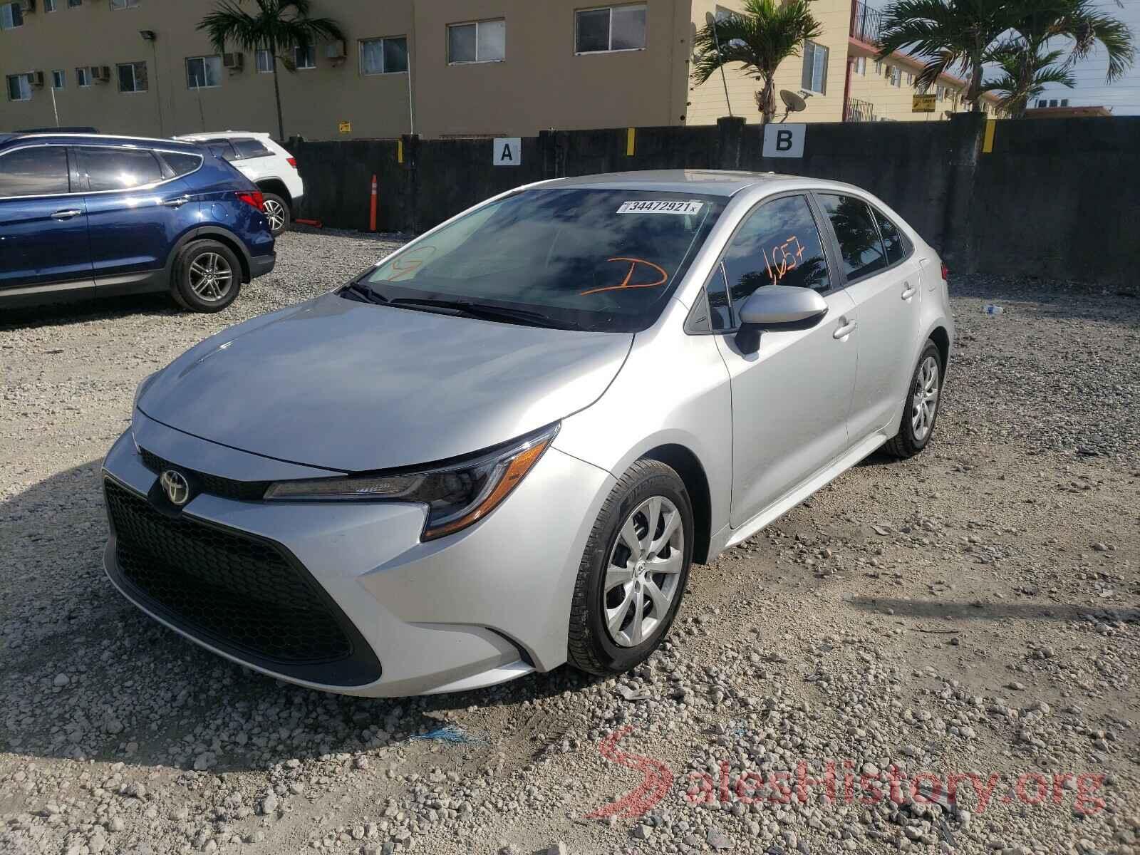 5YFEPRAE4LP137534 2020 TOYOTA COROLLA