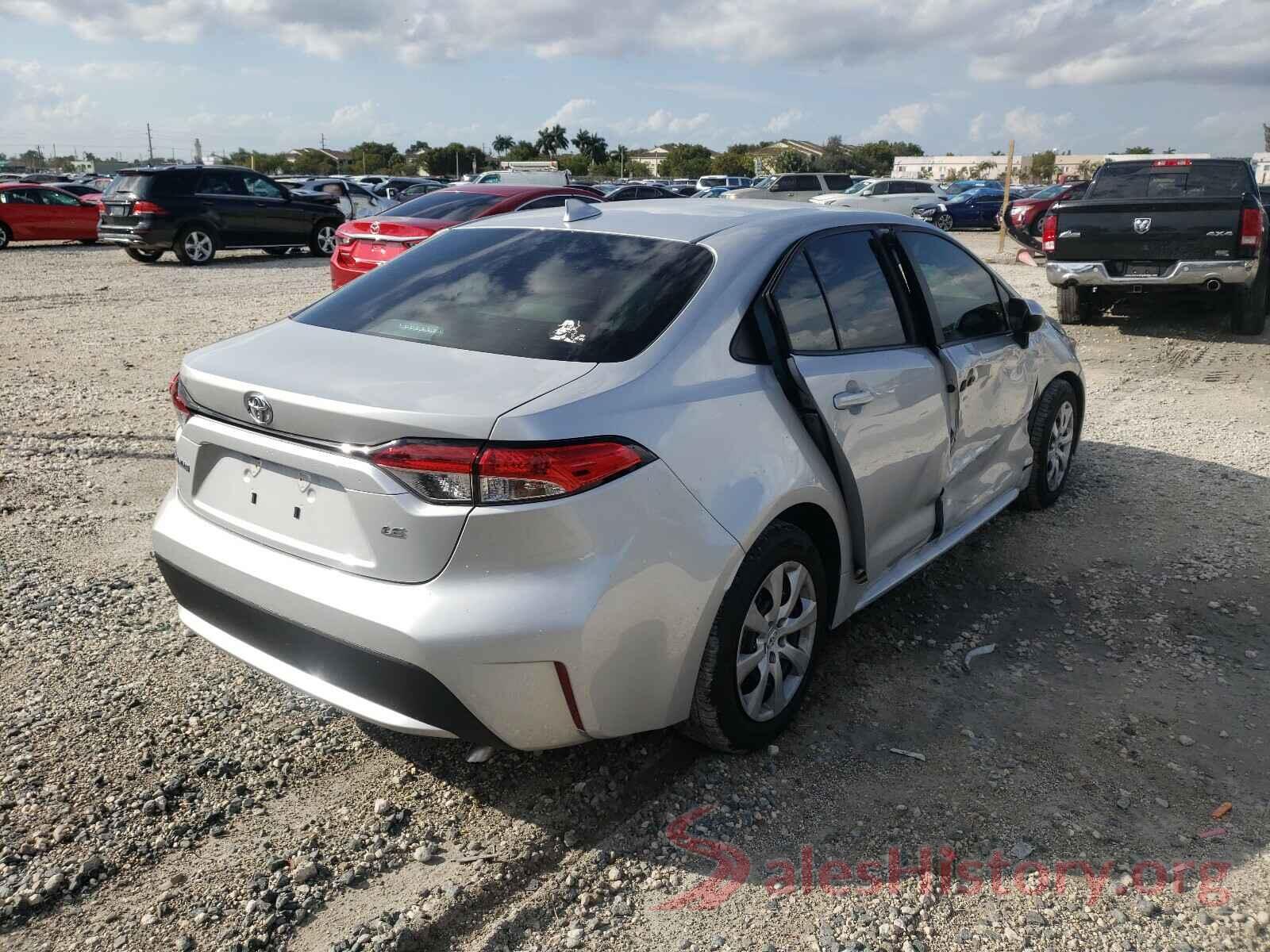 5YFEPRAE4LP137534 2020 TOYOTA COROLLA