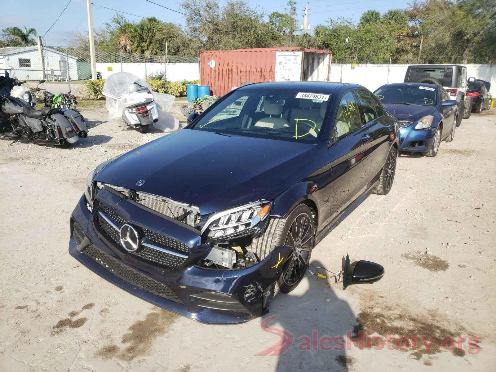 55SWF8DBXLU328355 2020 MERCEDES-BENZ C CLASS