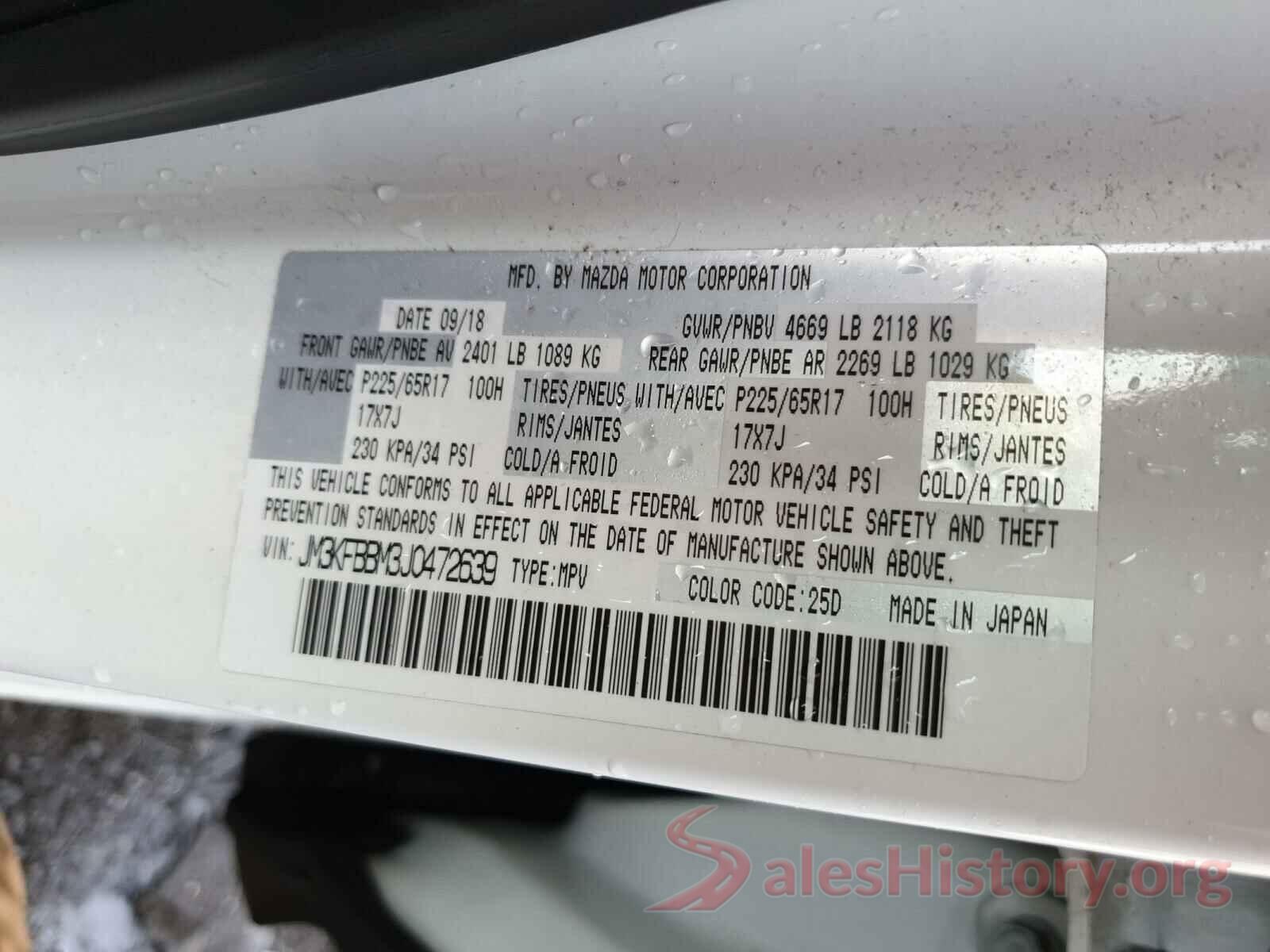 JM3KFBBM3J0472639 2018 MAZDA CX-5