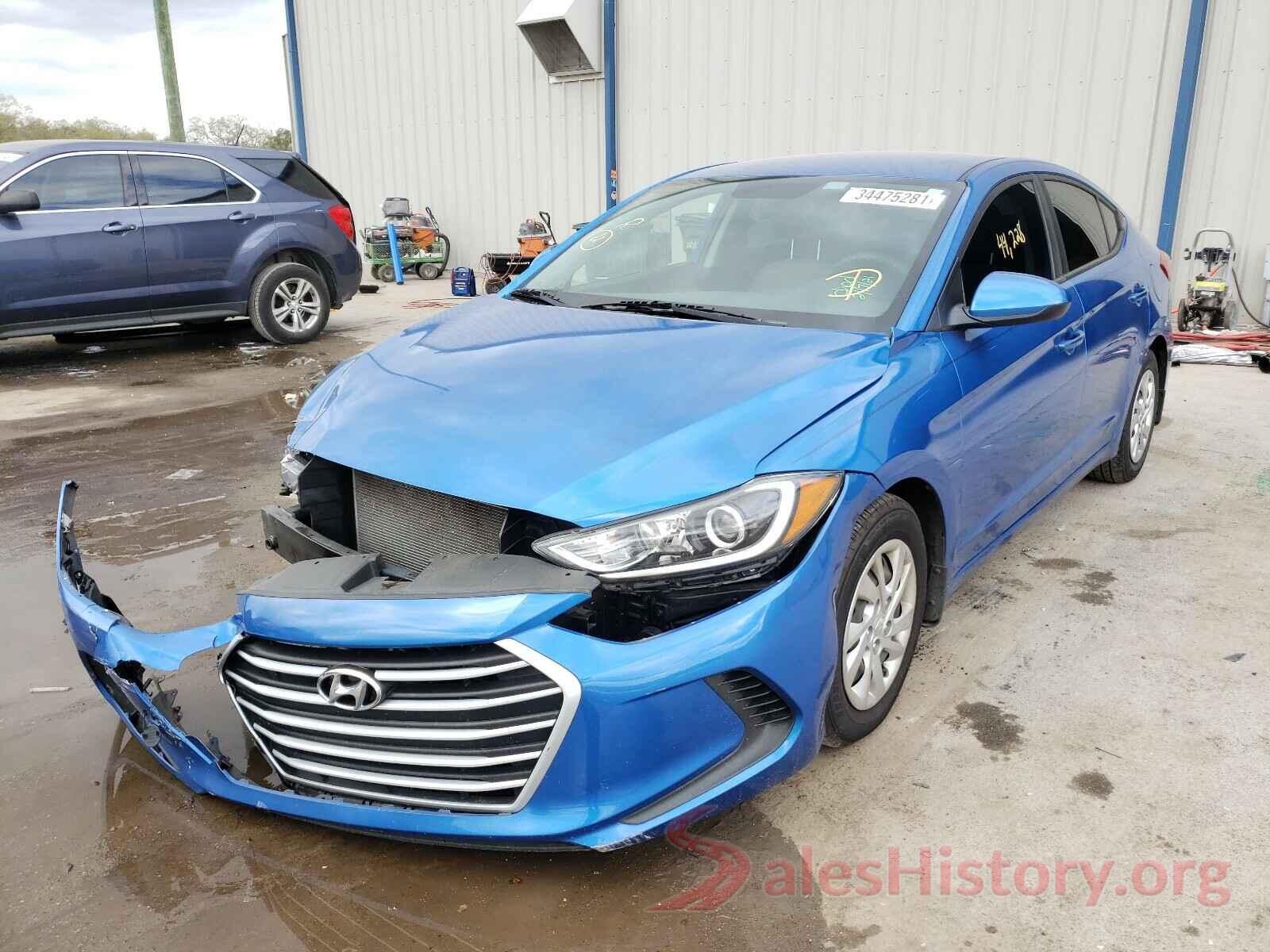 KMHD74LF6HU397783 2017 HYUNDAI ELANTRA