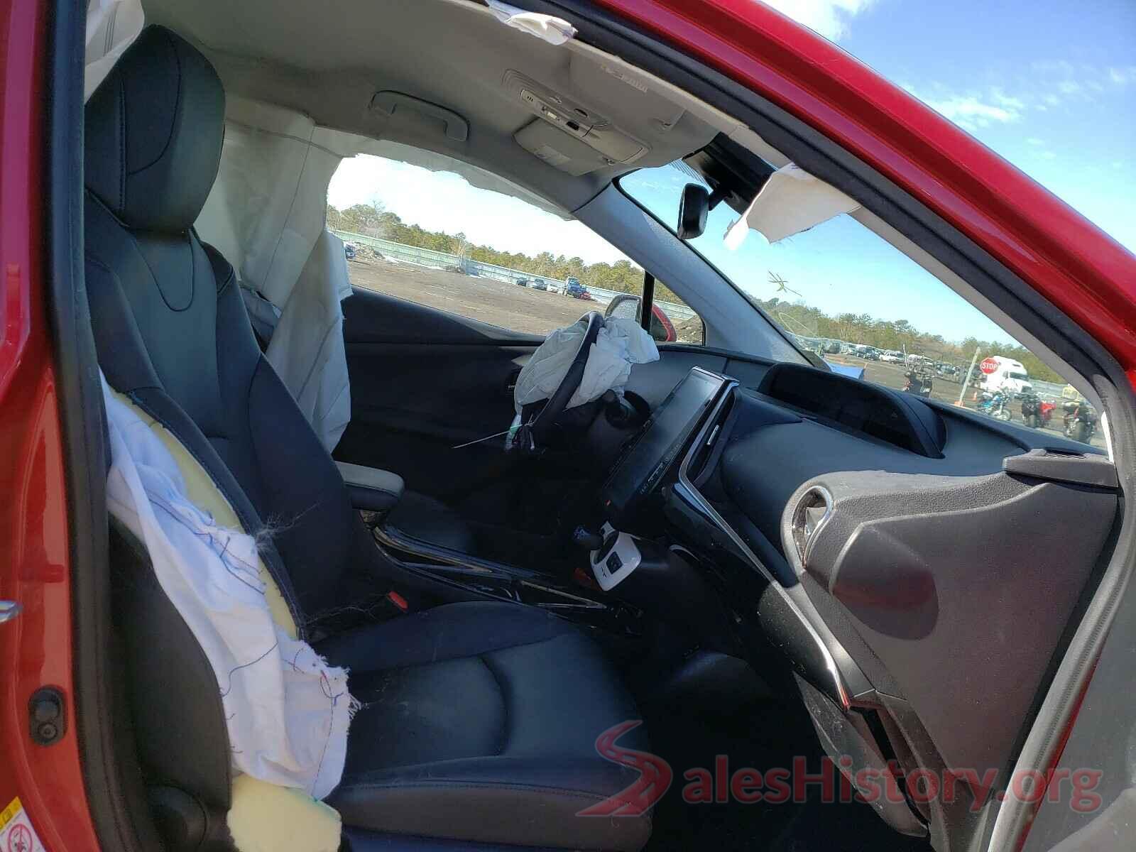 JTDKARFPXH3002119 2017 TOYOTA PRIUS