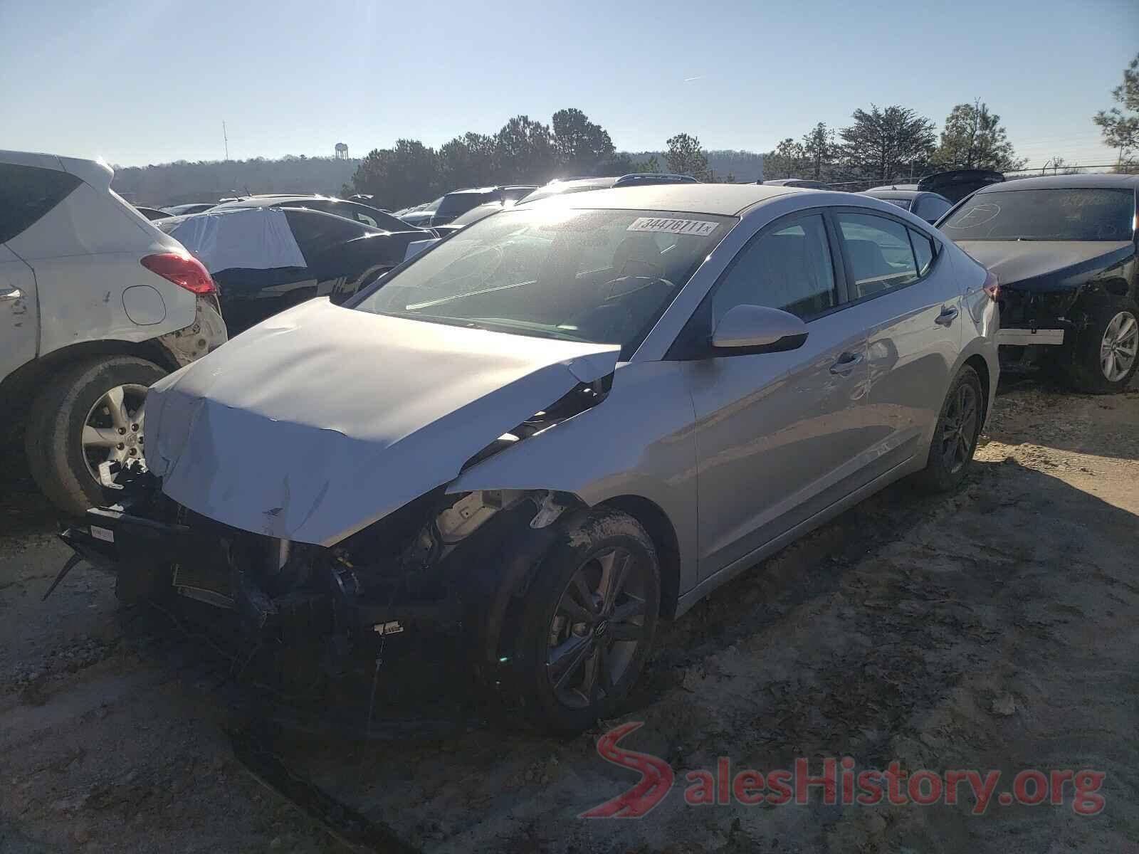 5NPD84LF7JH347413 2018 HYUNDAI ELANTRA