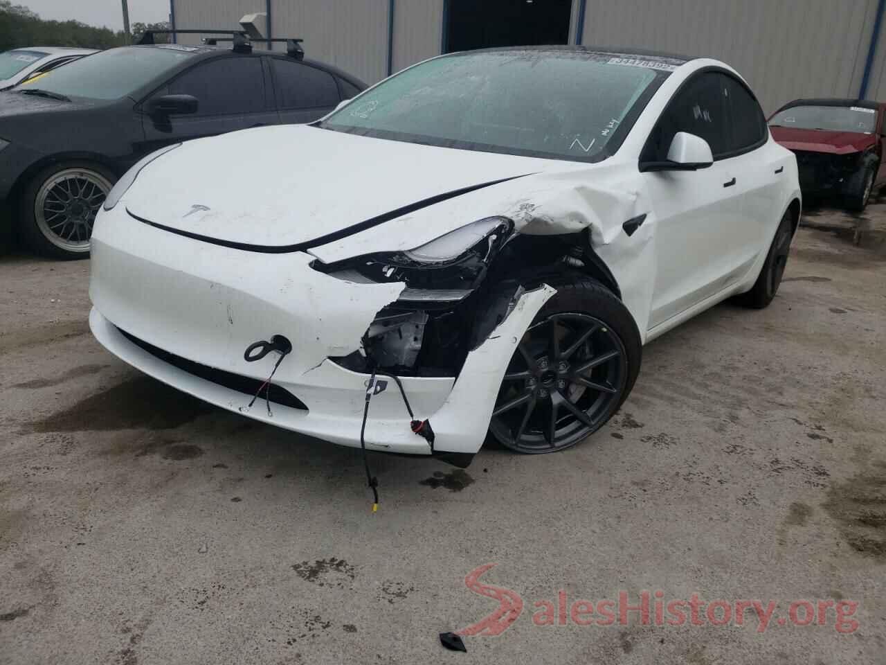 5YJ3E1EA4MF046945 2021 TESLA MODEL 3