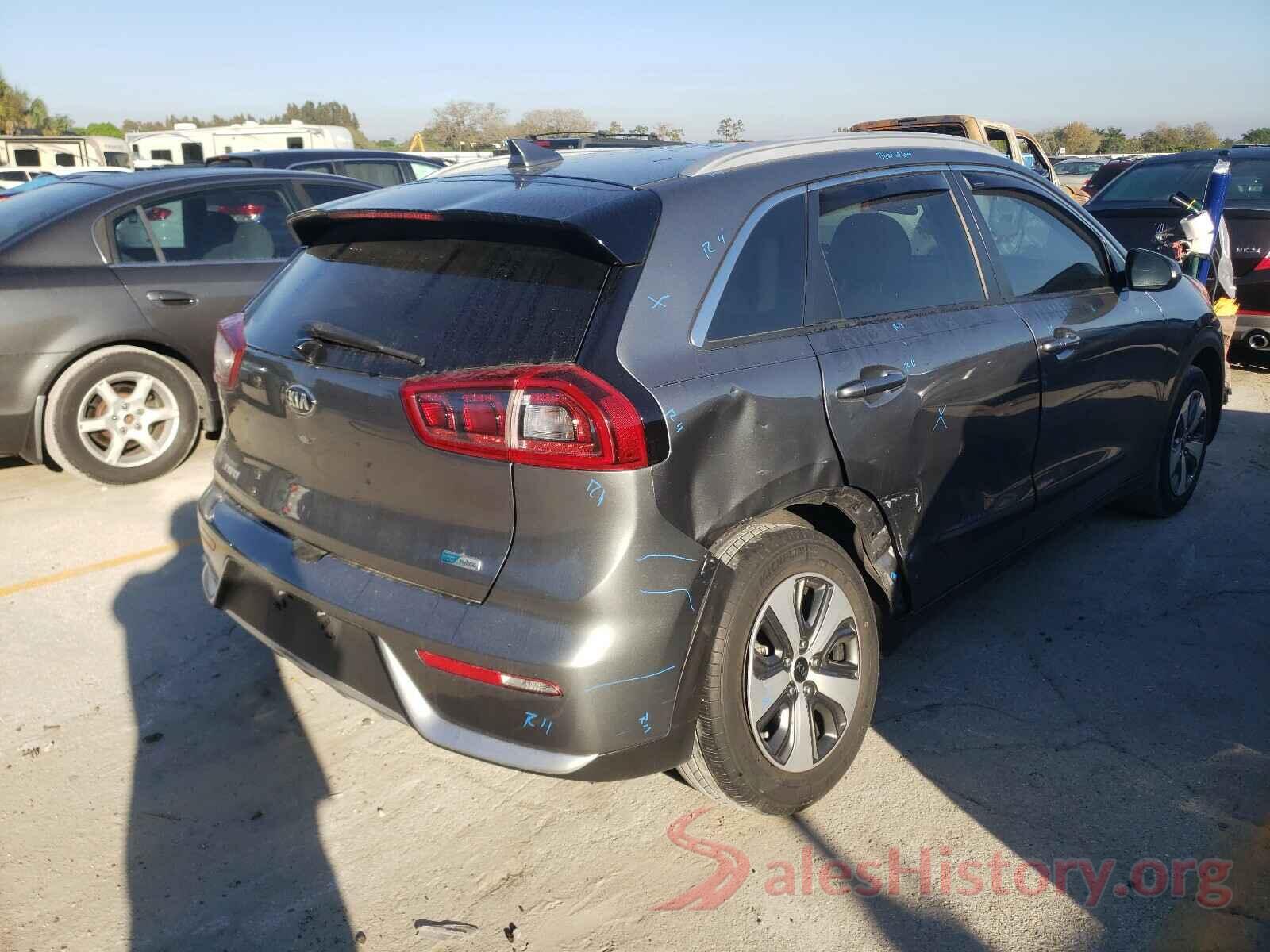 KNDCB3LC3H5069374 2017 KIA NIRO