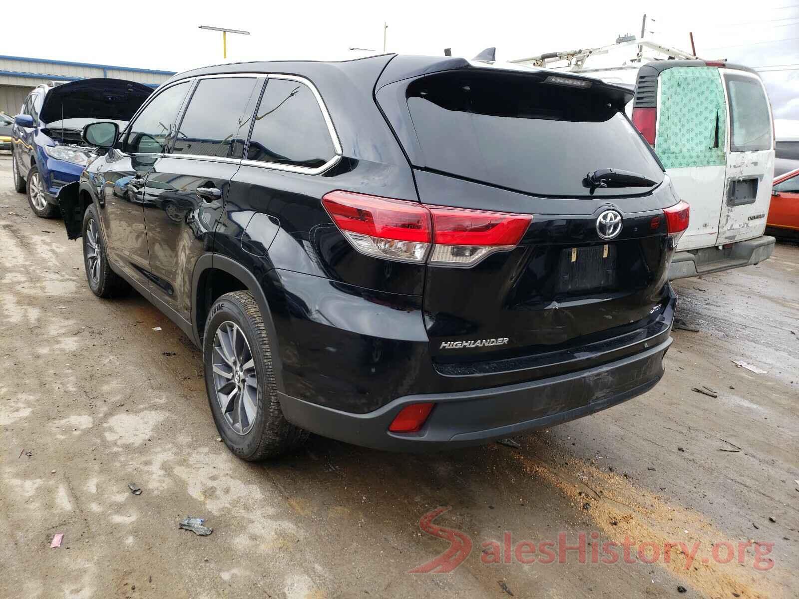 5TDKZRFH4KS560894 2019 TOYOTA HIGHLANDER