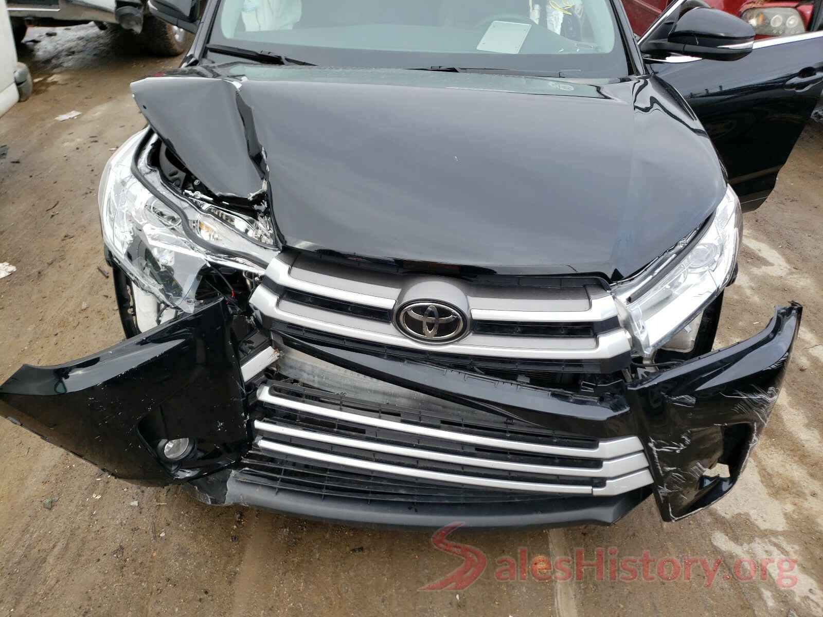 5TDKZRFH4KS560894 2019 TOYOTA HIGHLANDER