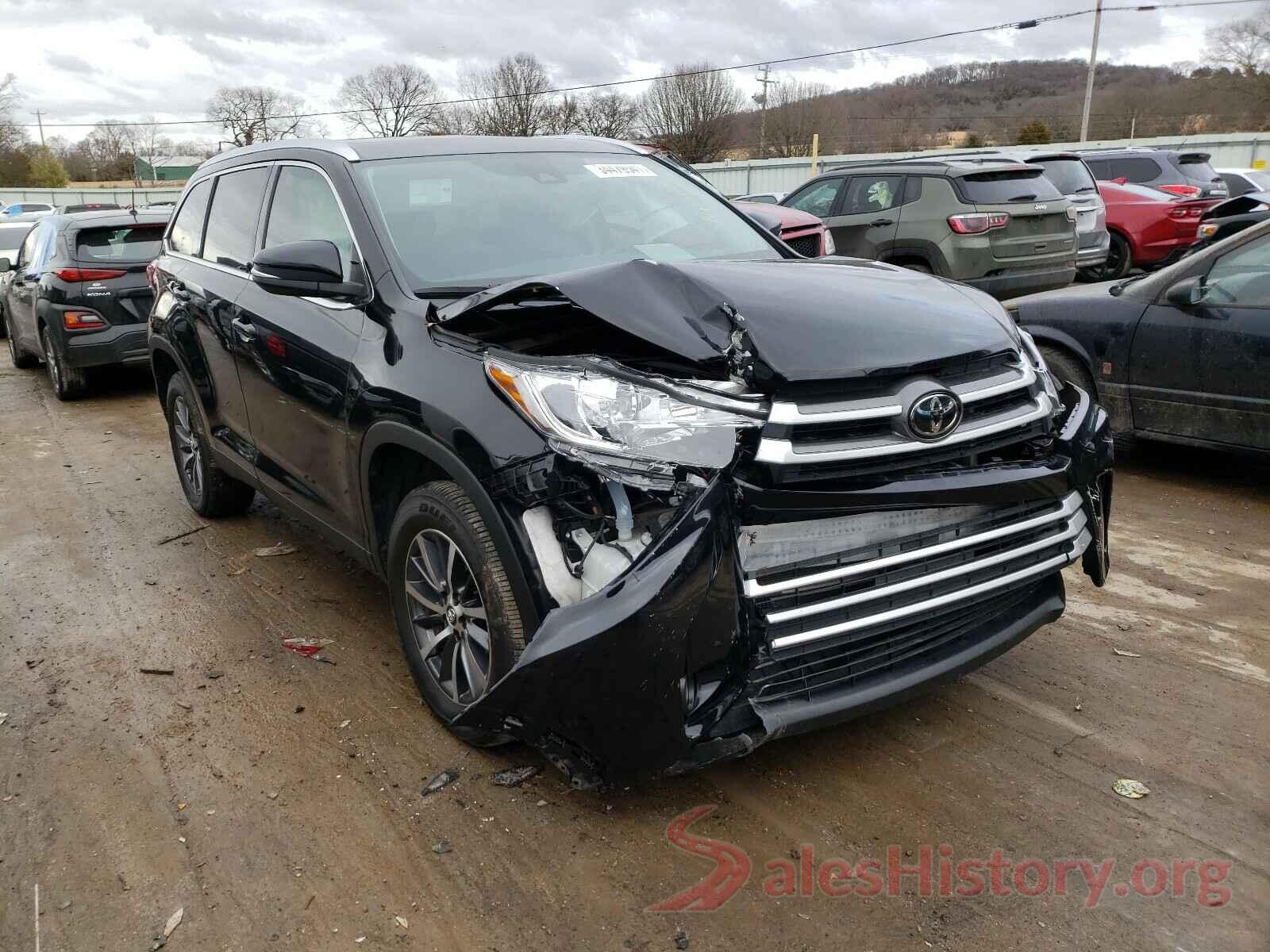 5TDKZRFH4KS560894 2019 TOYOTA HIGHLANDER