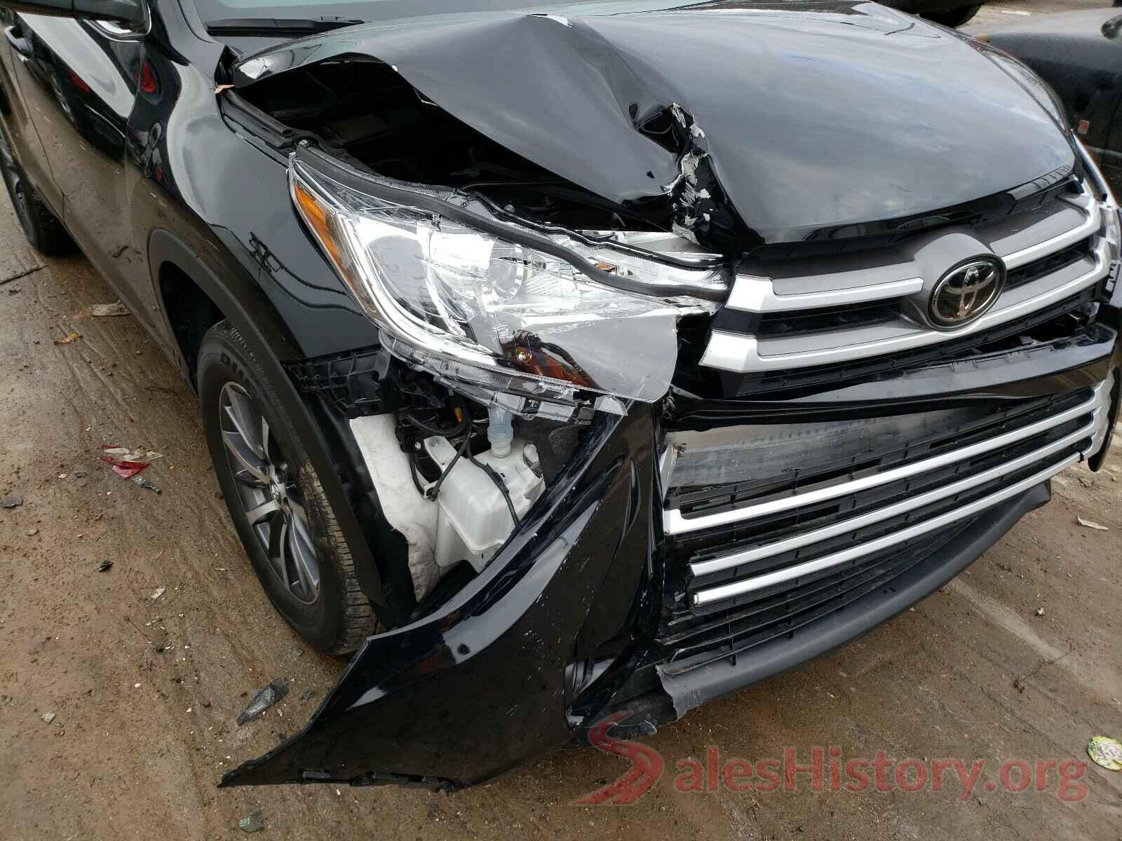 5TDKZRFH4KS560894 2019 TOYOTA HIGHLANDER