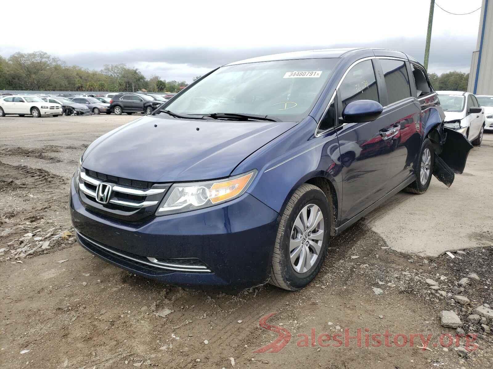 5FNRL5H36GB059348 2016 HONDA ODYSSEY