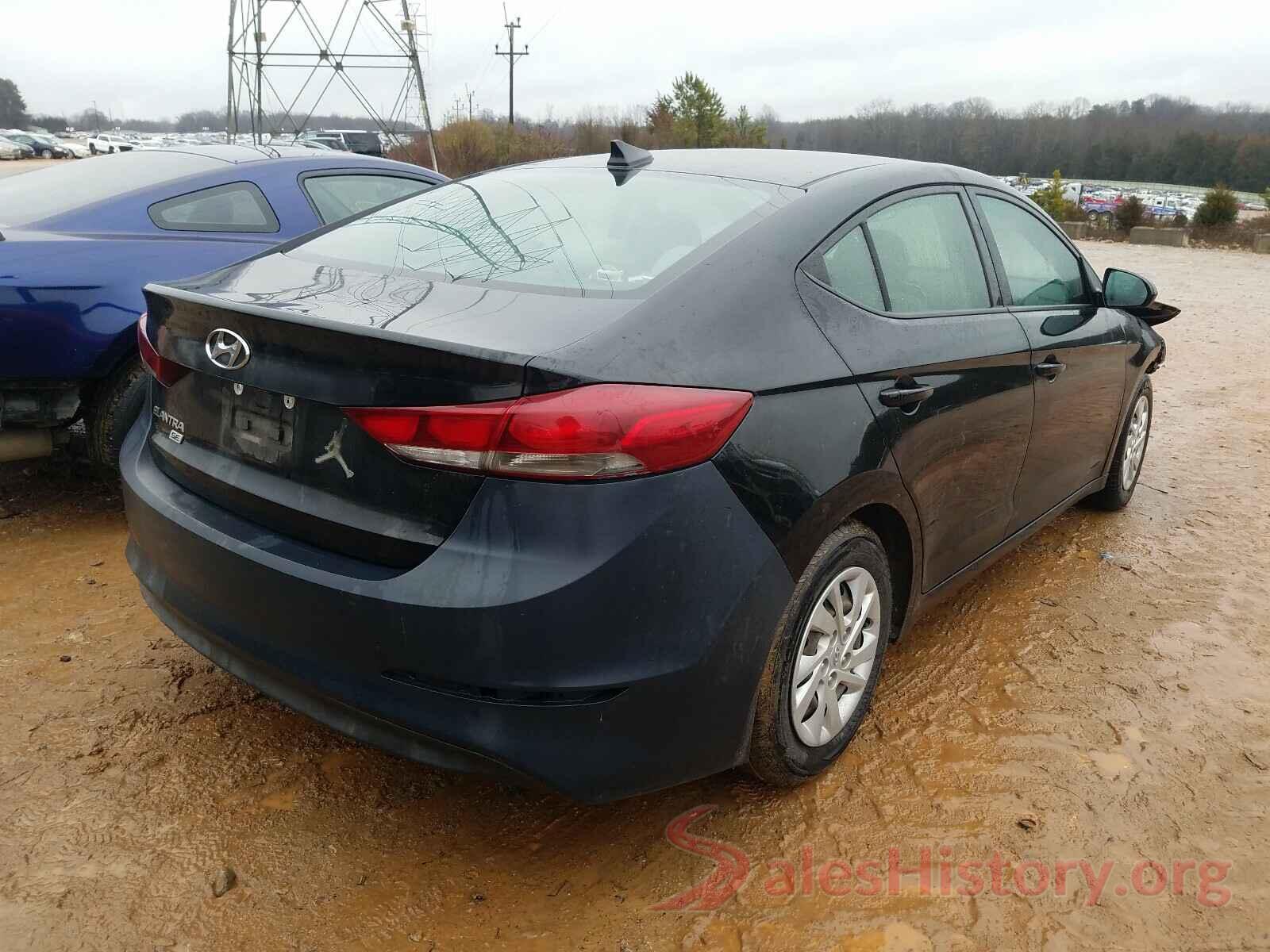 5NPD74LF6HH102180 2017 HYUNDAI ELANTRA