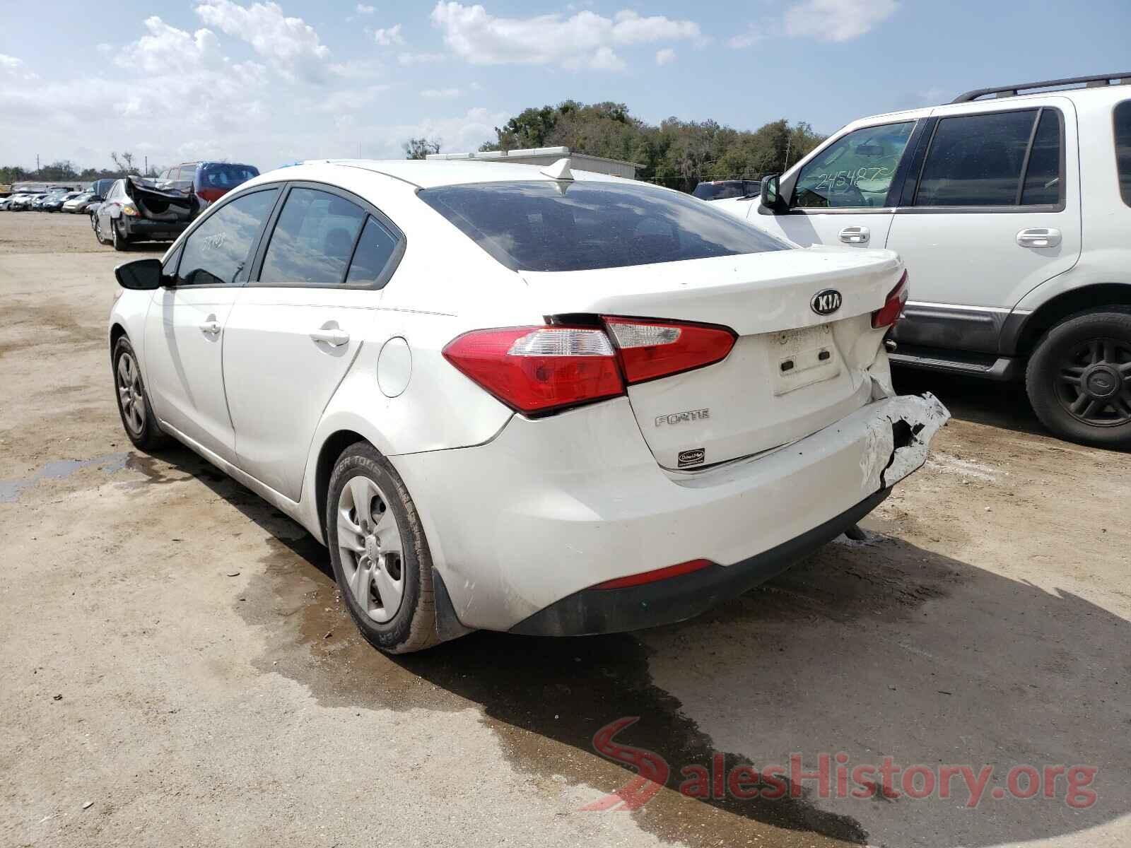 KNAFK4A69G5616479 2016 KIA FORTE