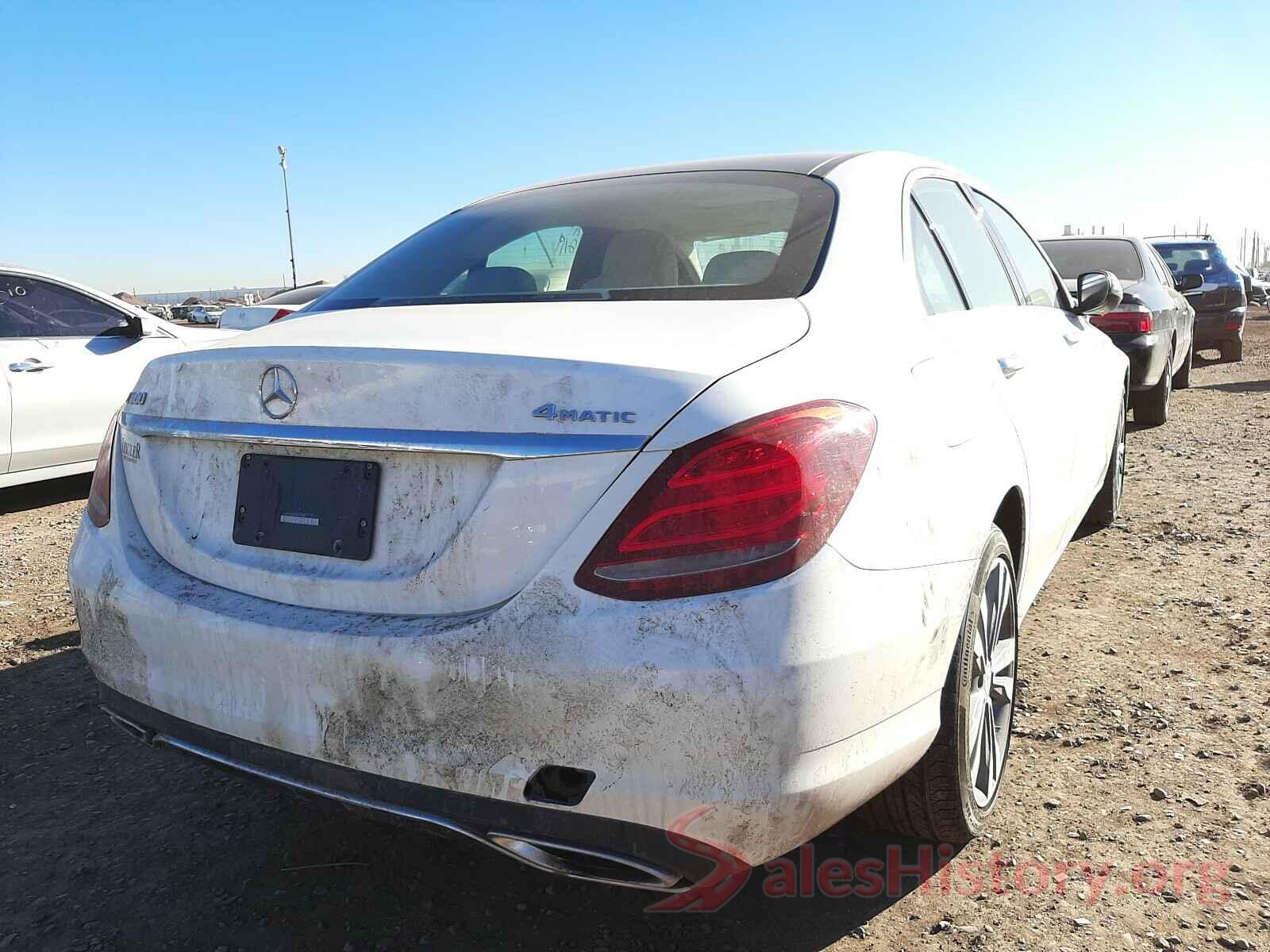 55SWF4KB6HU188758 2017 MERCEDES-BENZ C CLASS