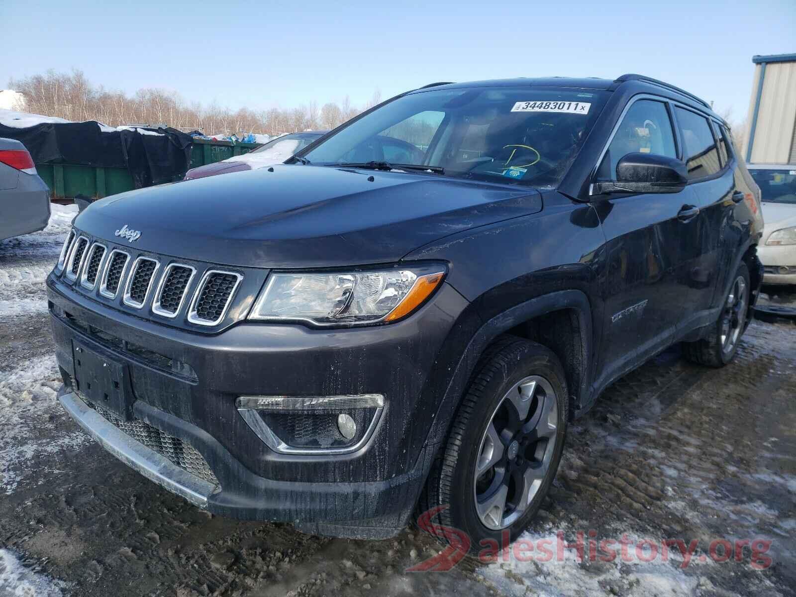 3C4NJDCB2KT791029 2019 JEEP COMPASS