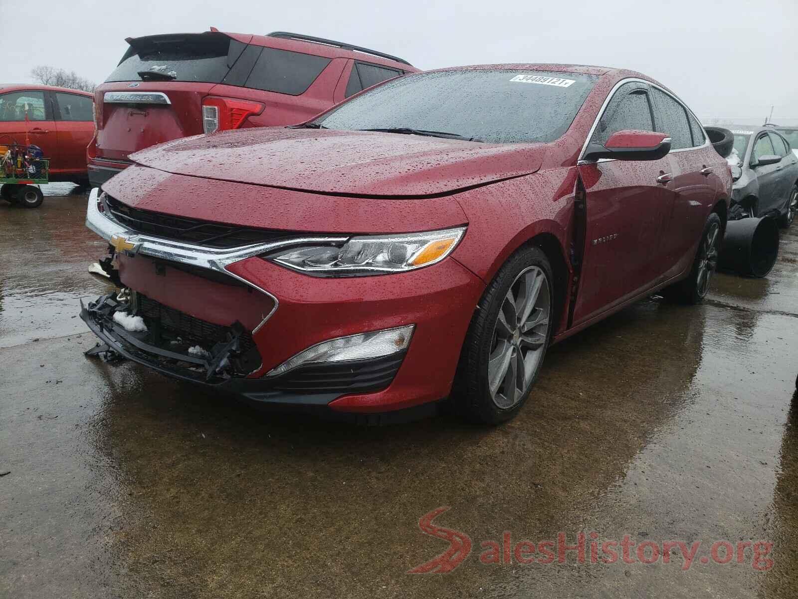 1G1ZE5SX2KF165699 2019 CHEVROLET MALIBU