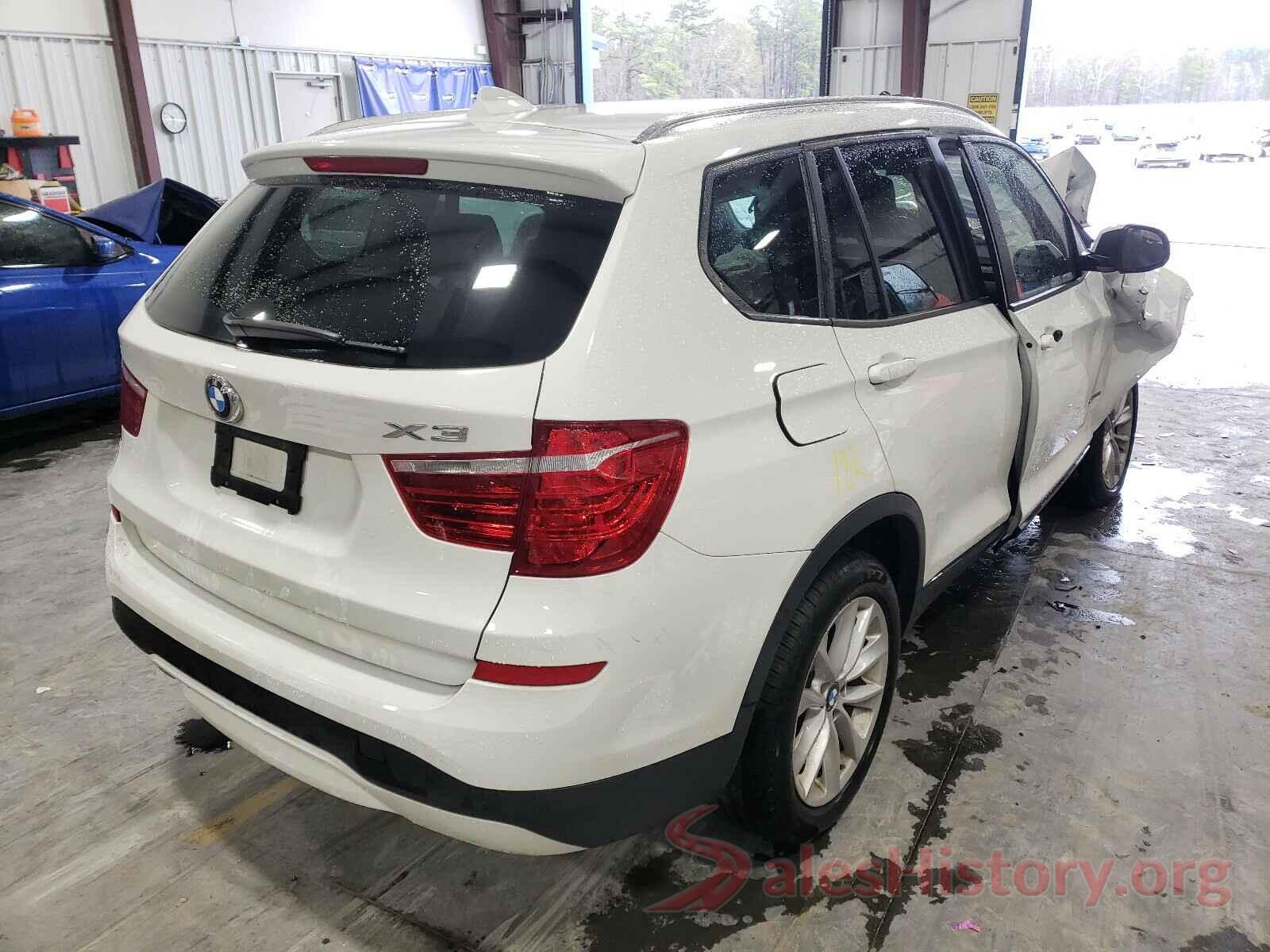 5UXWZ7C31H0X39077 2017 BMW X3