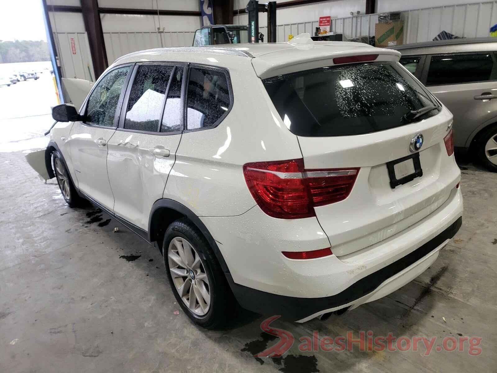 5UXWZ7C31H0X39077 2017 BMW X3