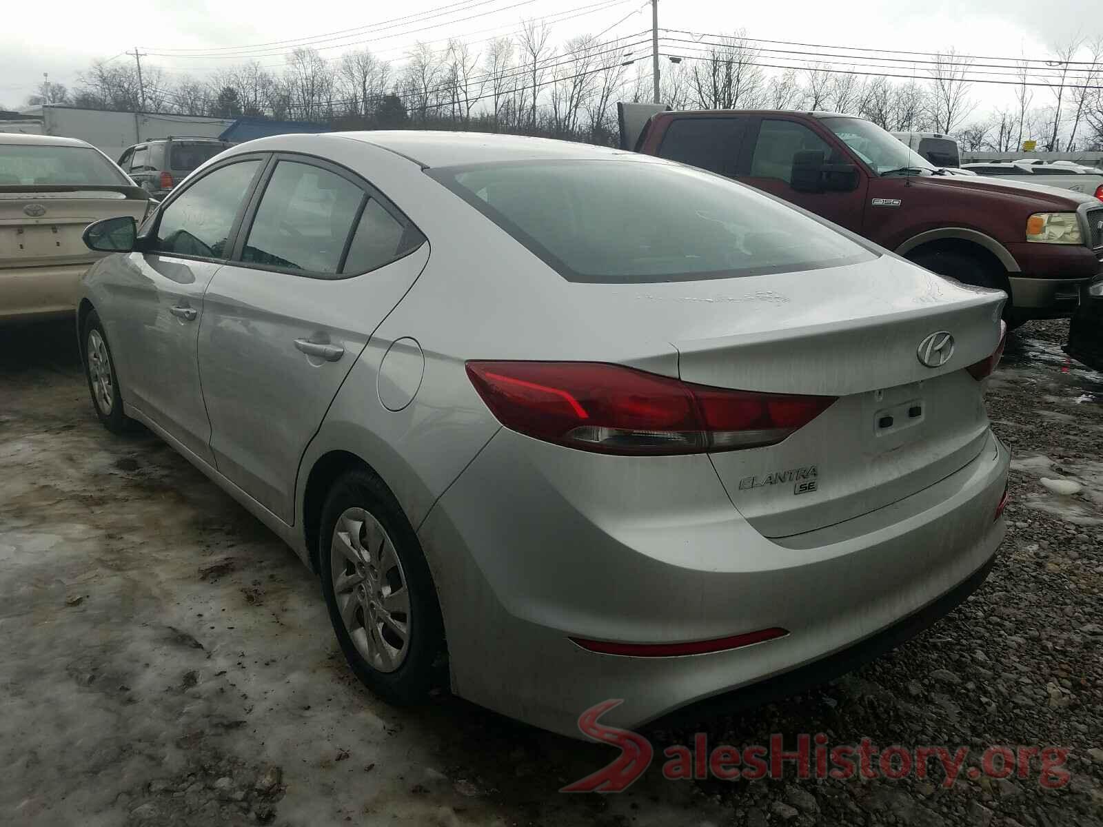 5NPD74LF7JH259688 2018 HYUNDAI ELANTRA