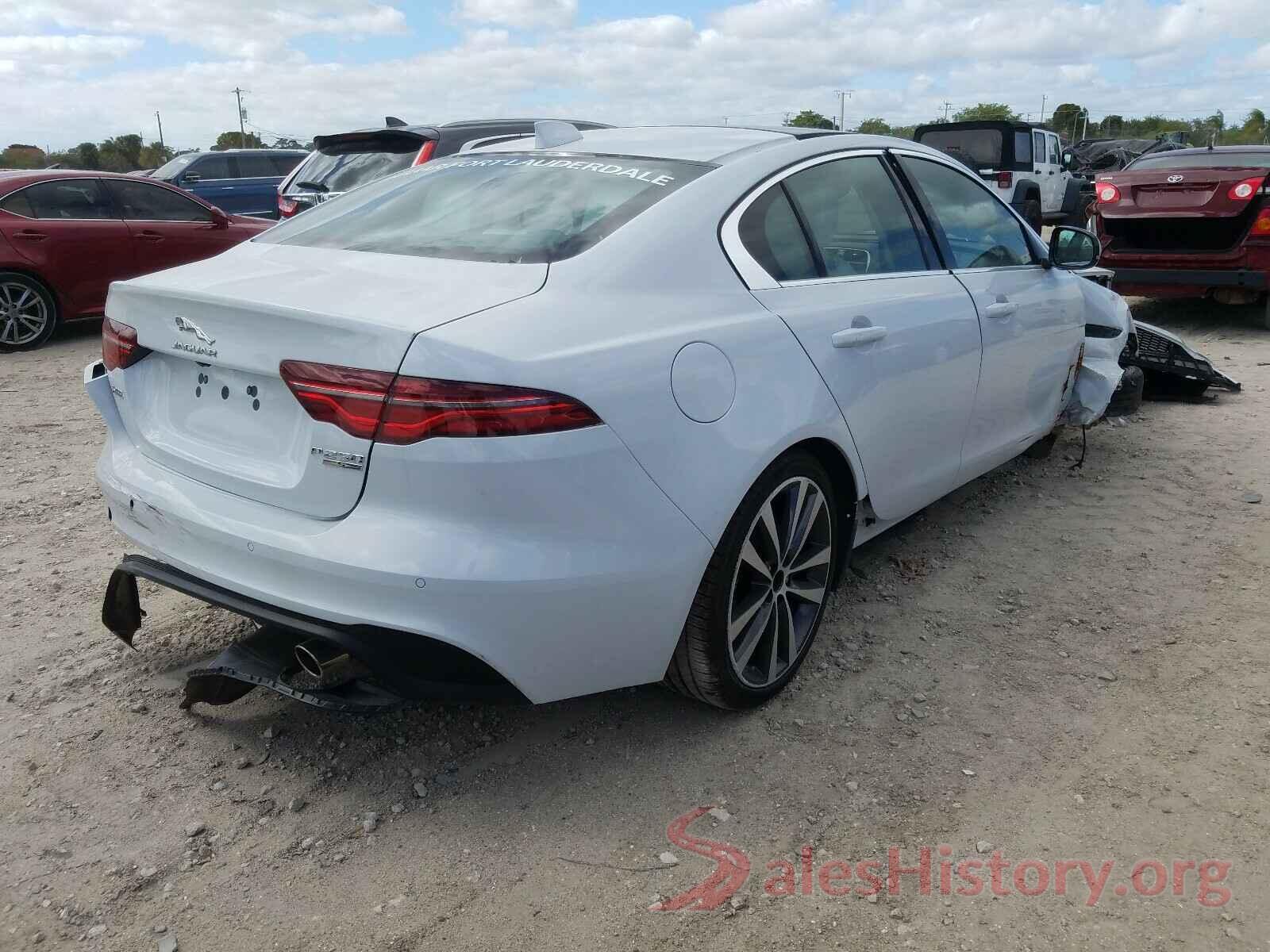 SAJAE4FX8LCP65169 2020 JAGUAR XE