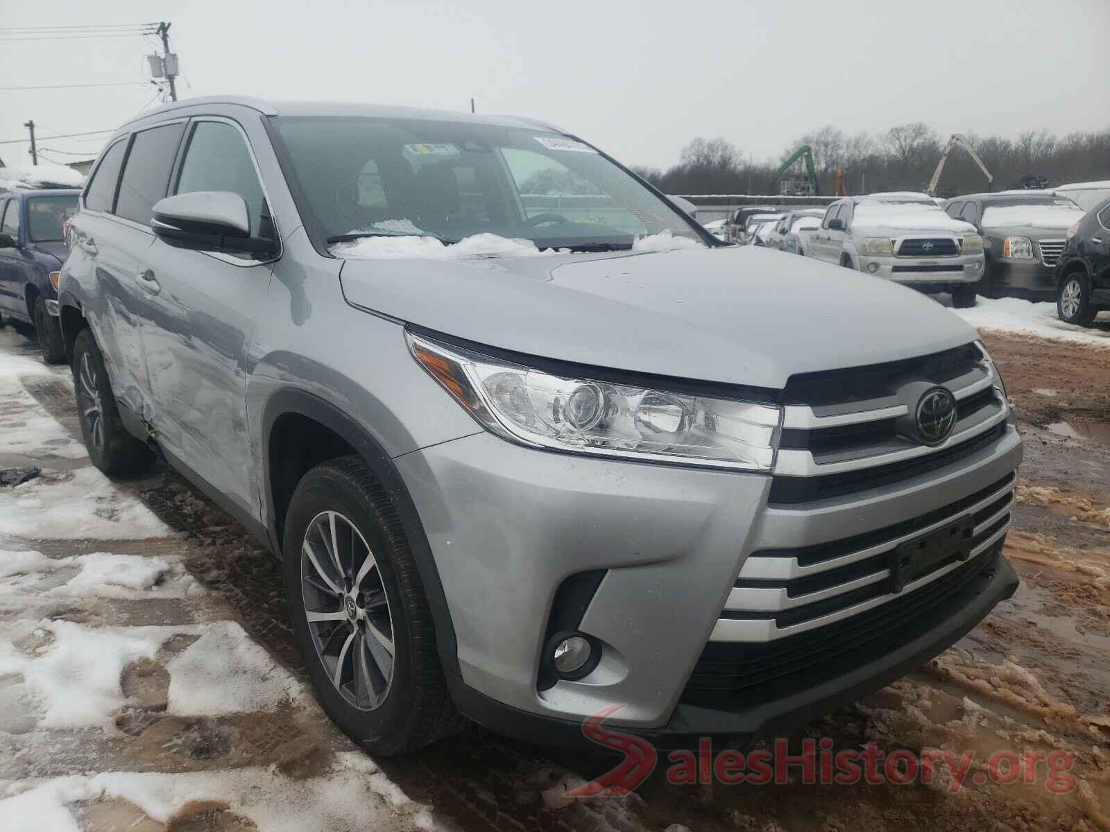 5TDKZRFH5KS561746 2019 TOYOTA HIGHLANDER