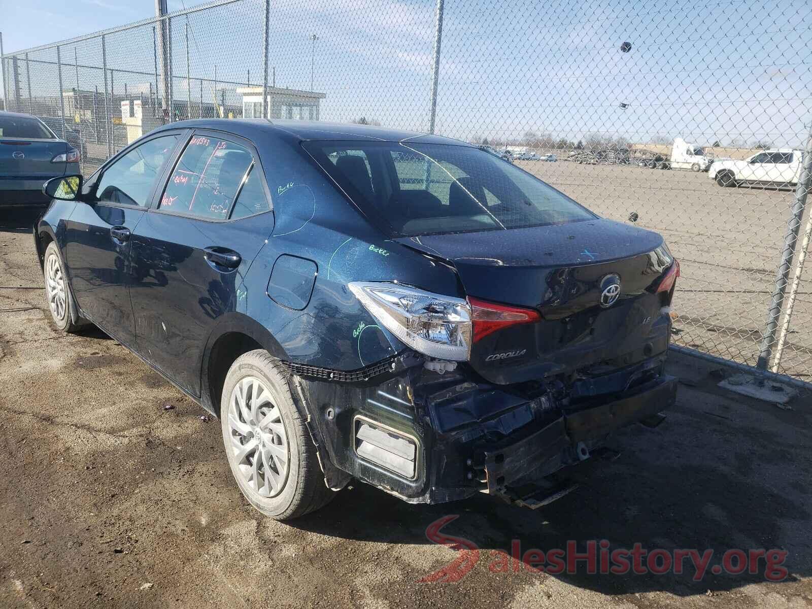 2T1BURHE1JC100195 2018 TOYOTA COROLLA