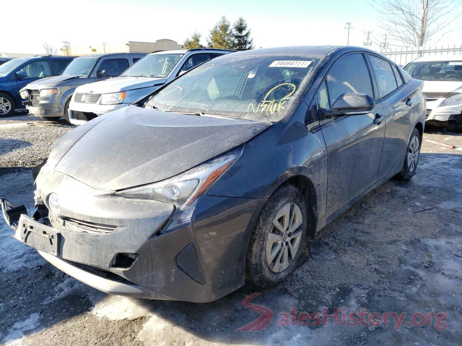 JTDKARFU5H3041741 2017 TOYOTA PRIUS