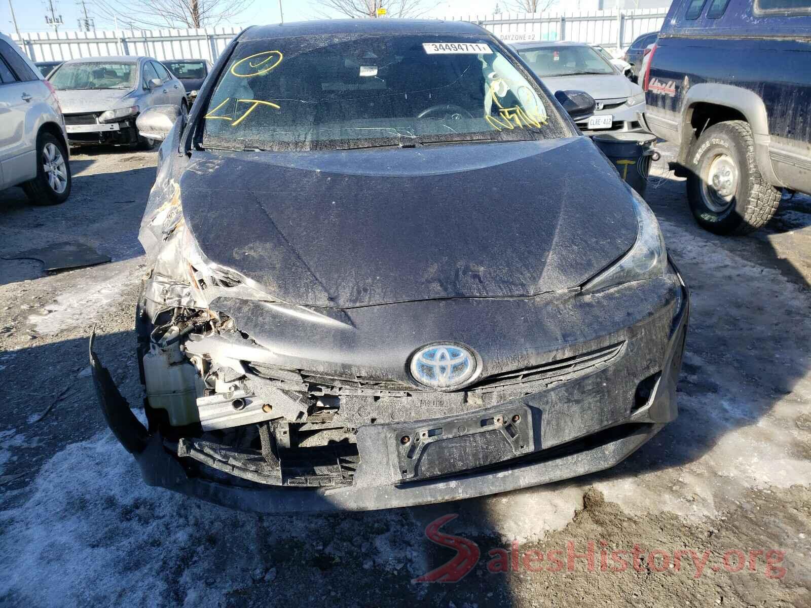 JTDKARFU5H3041741 2017 TOYOTA PRIUS