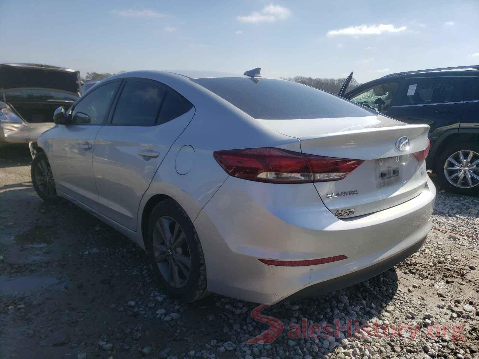 5NPD84LF6HH183288 2017 HYUNDAI ELANTRA