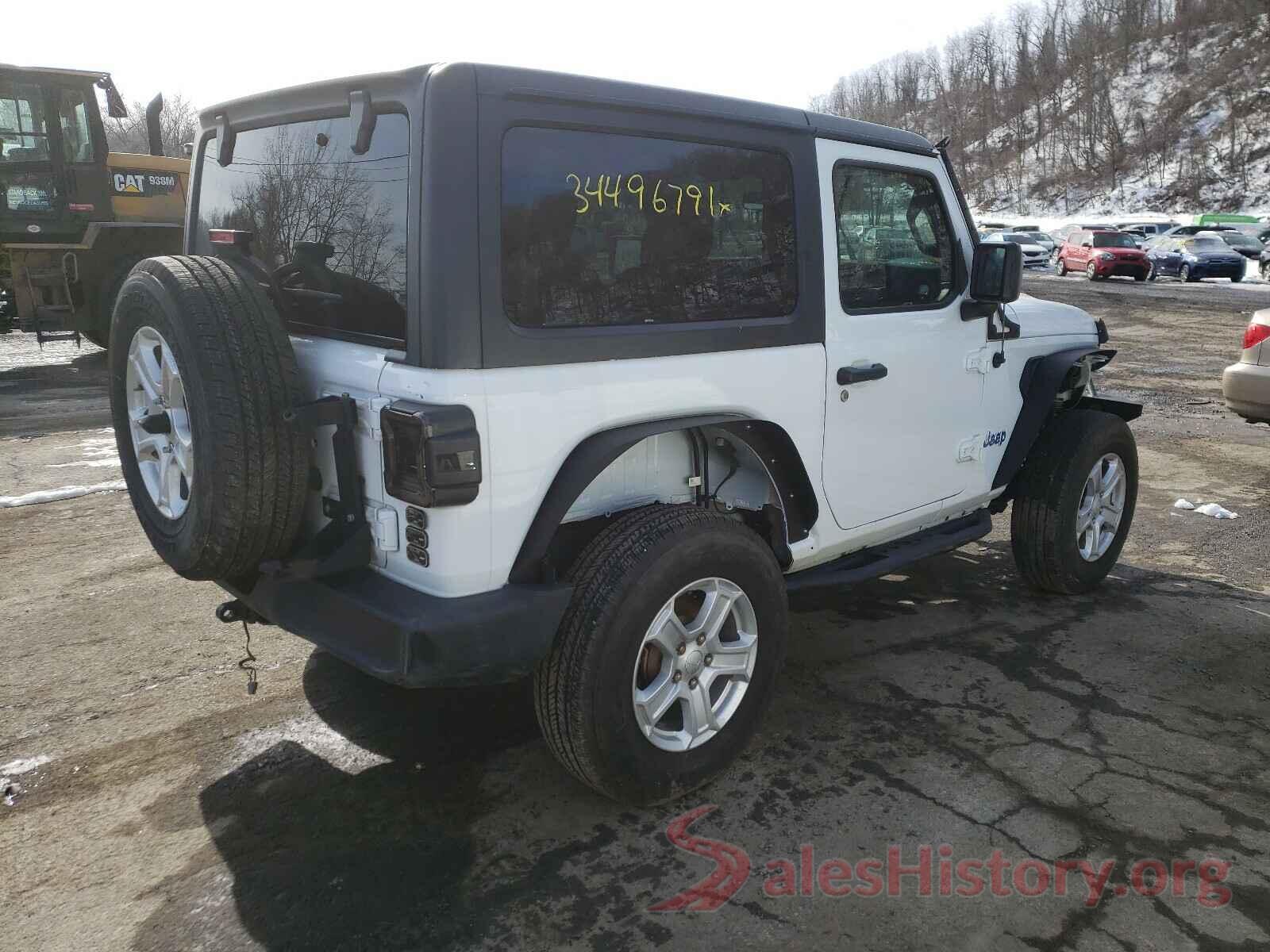 1C4GJXAG2KW544564 2019 JEEP WRANGLER