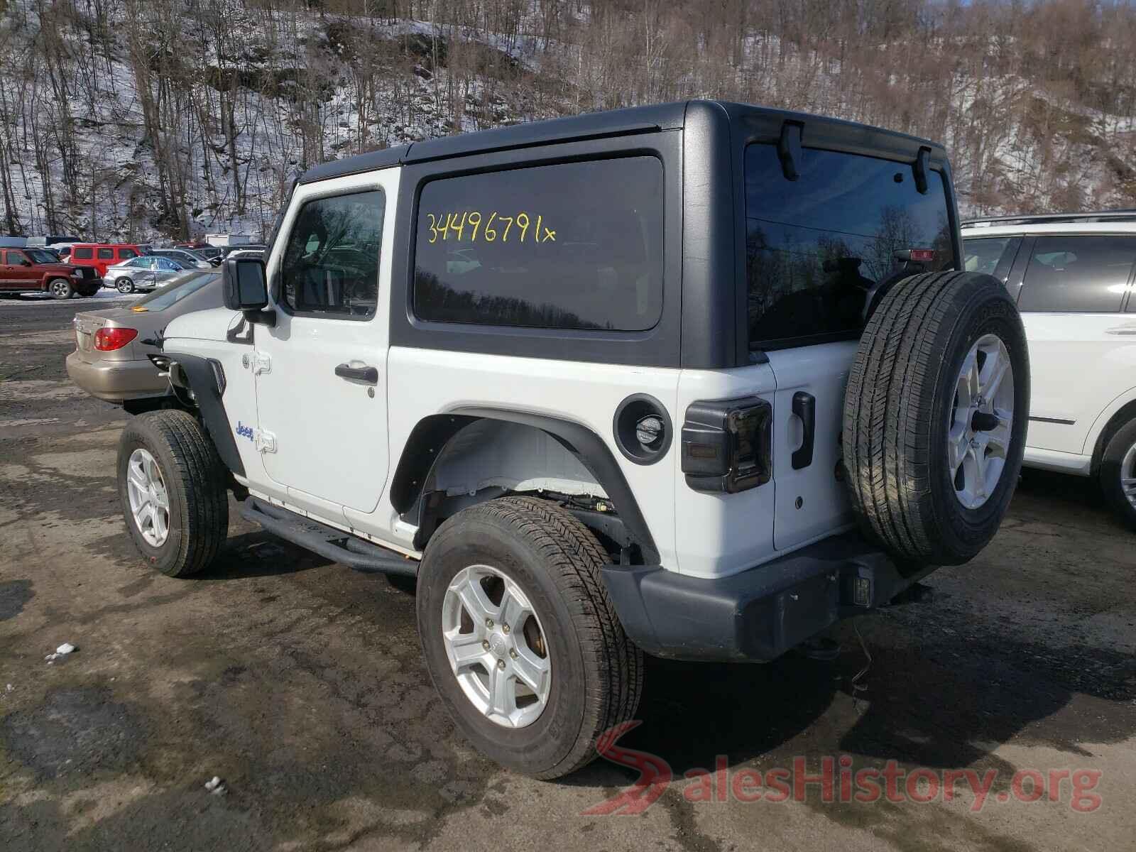 1C4GJXAG2KW544564 2019 JEEP WRANGLER