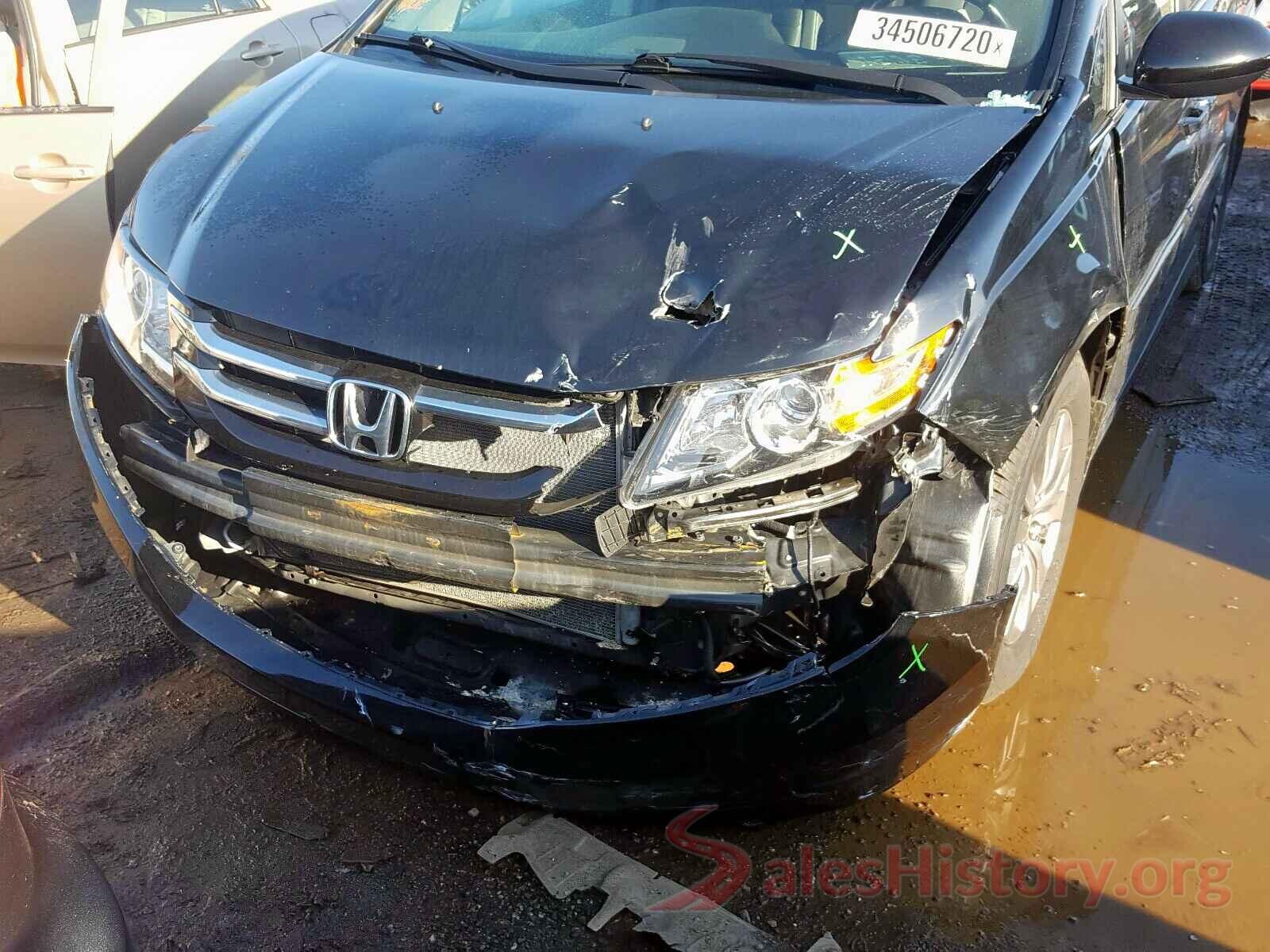 5FNRL5H61GB152627 2016 HONDA ODYSSEY EX