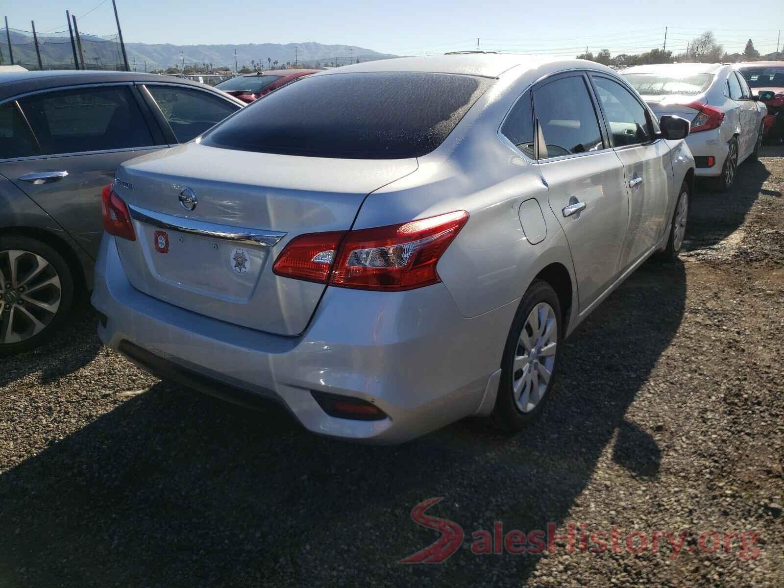 3N1AB7AP2KY227222 2019 NISSAN SENTRA