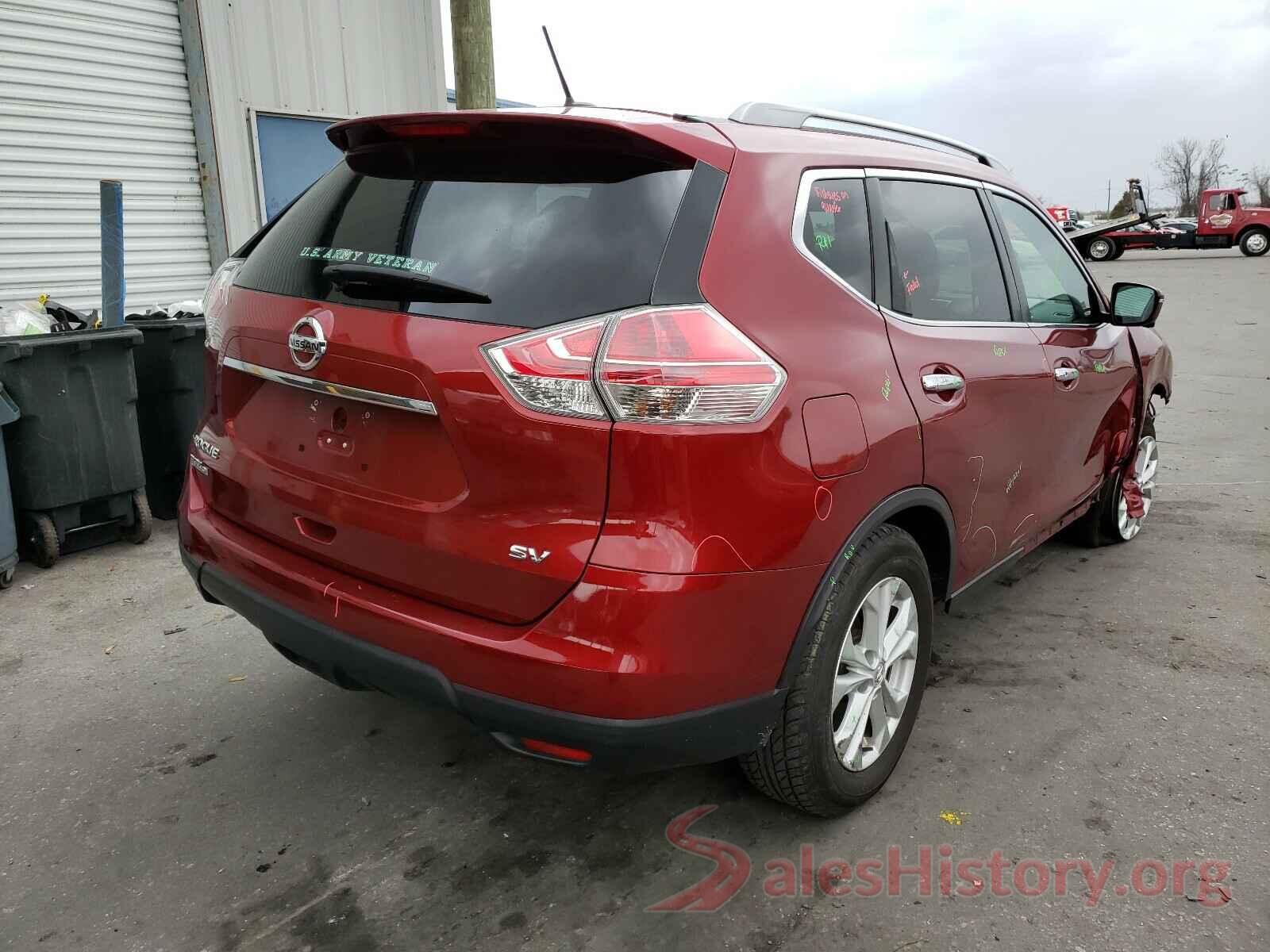 5N1AT2MN4GC920831 2016 NISSAN ROGUE