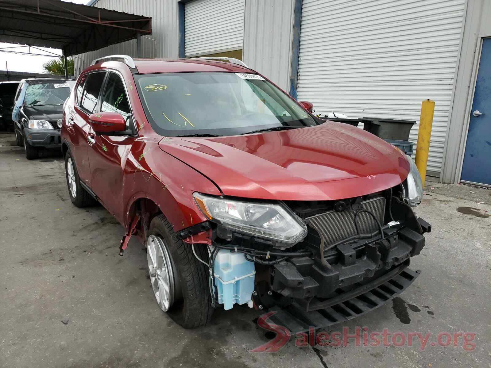 5N1AT2MN4GC920831 2016 NISSAN ROGUE