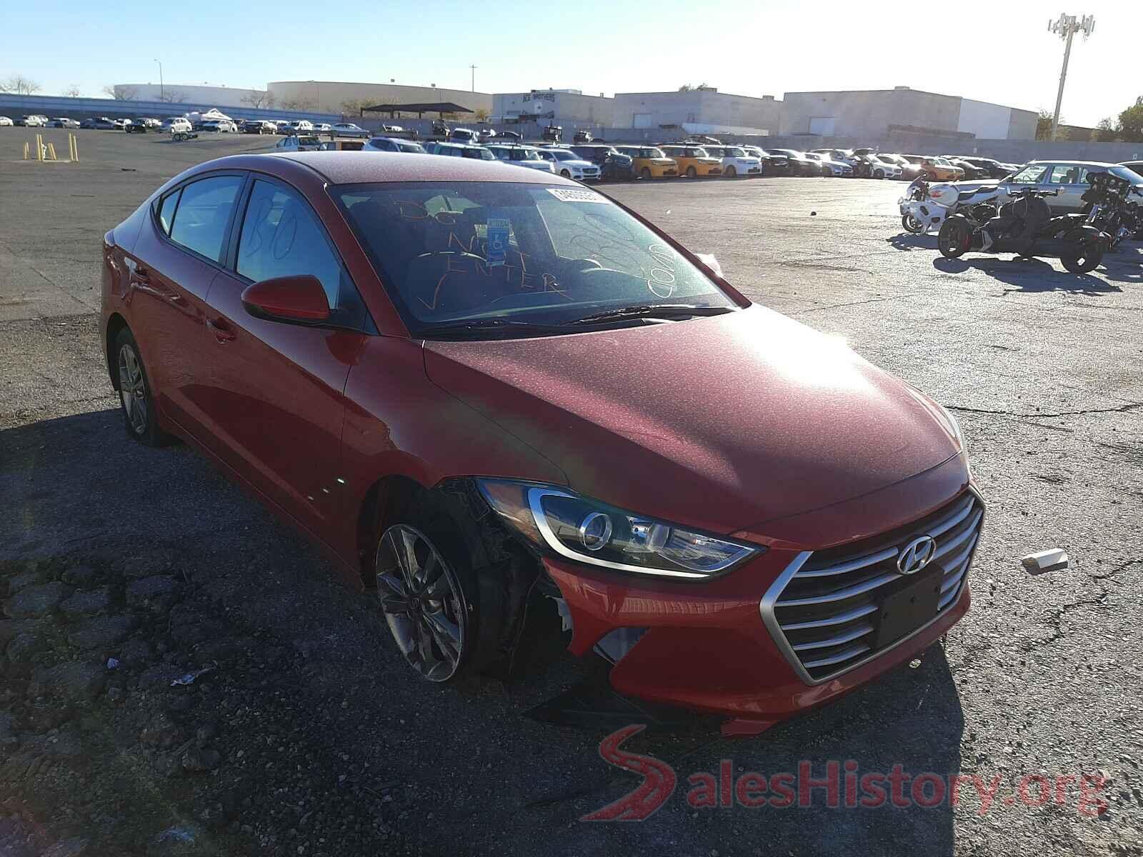 5NPD84LF6JH339528 2018 HYUNDAI ELANTRA