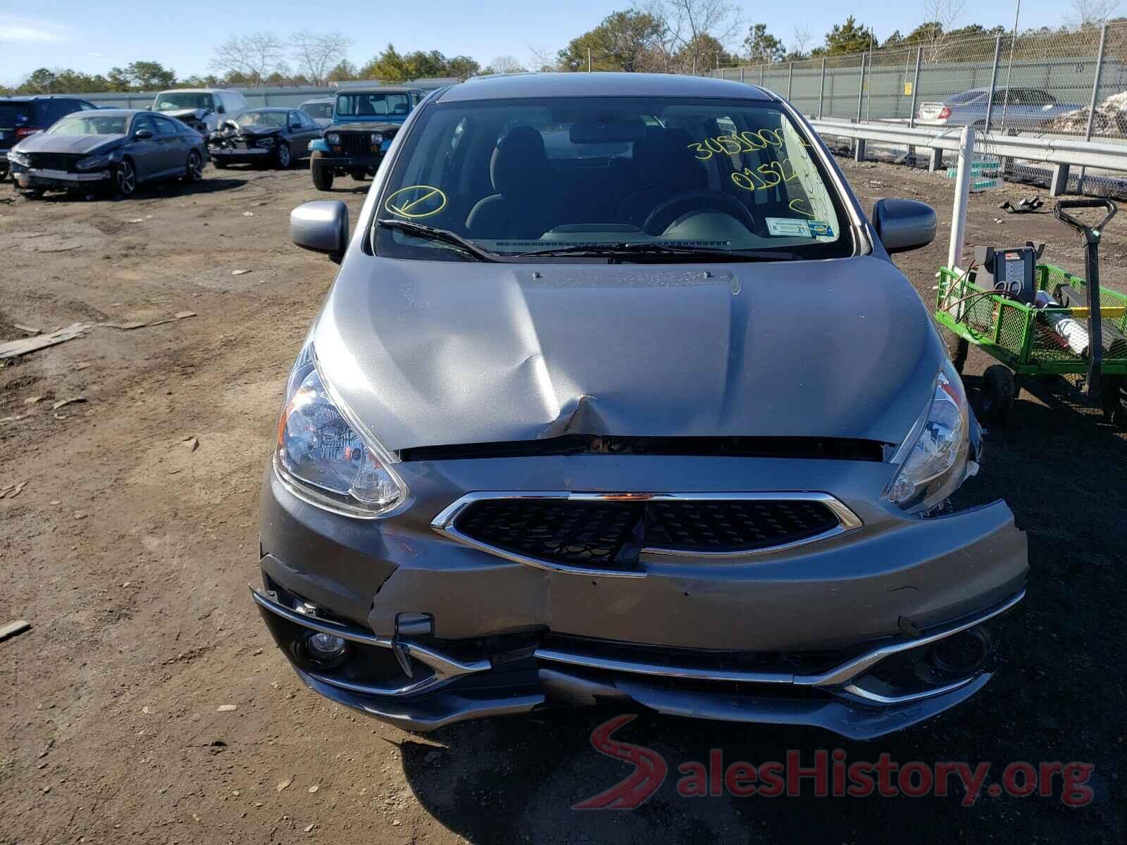 ML32A3HJXKH015228 2019 MITSUBISHI MIRAGE