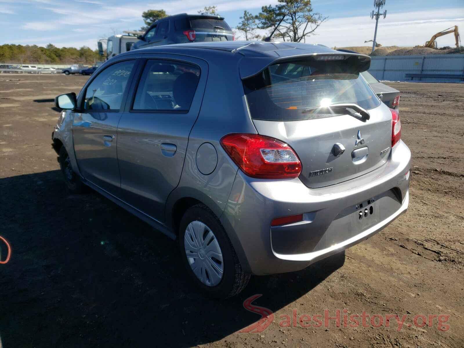 ML32A3HJXKH015228 2019 MITSUBISHI MIRAGE