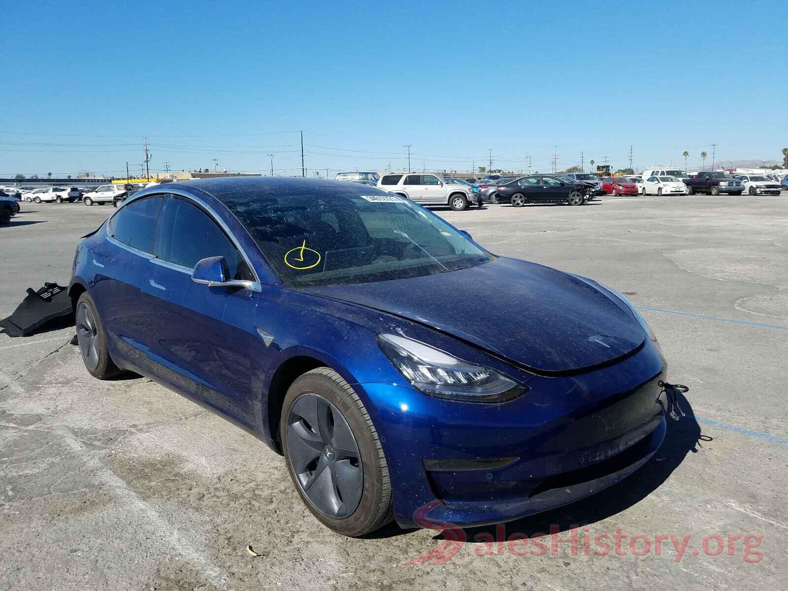 5YJ3E1EA9KF356408 2019 TESLA MODEL 3