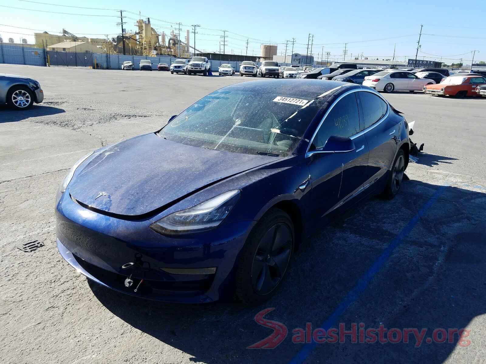 5YJ3E1EA9KF356408 2019 TESLA MODEL 3