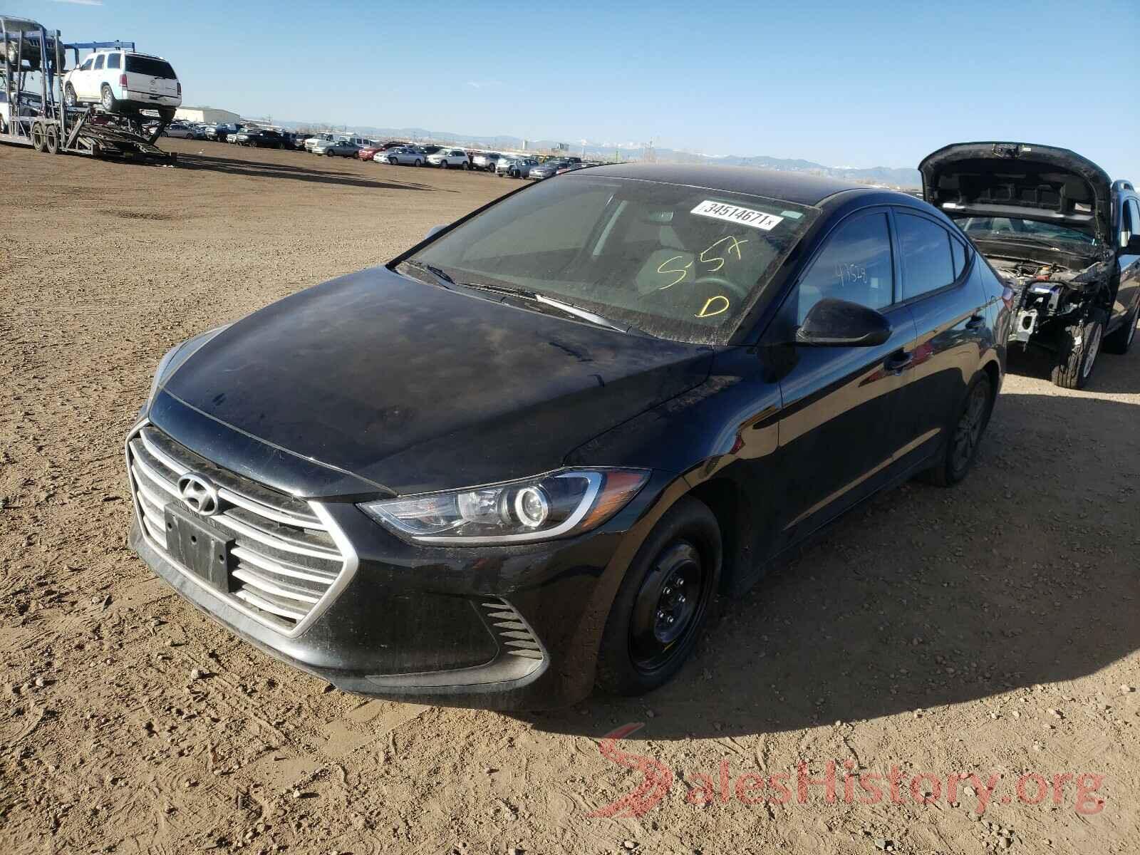 5NPD84LF3JH335078 2018 HYUNDAI ELANTRA