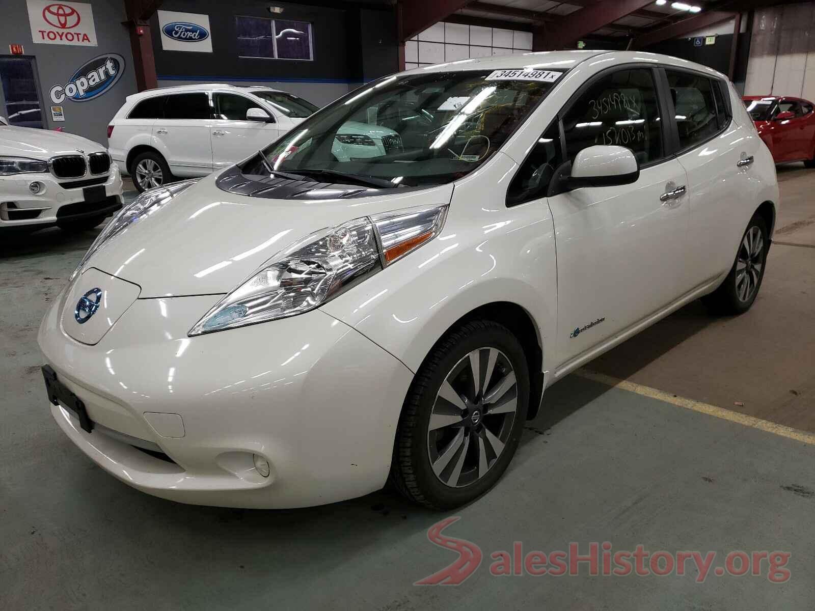 1N4BZ0CP9GC312131 2016 NISSAN LEAF