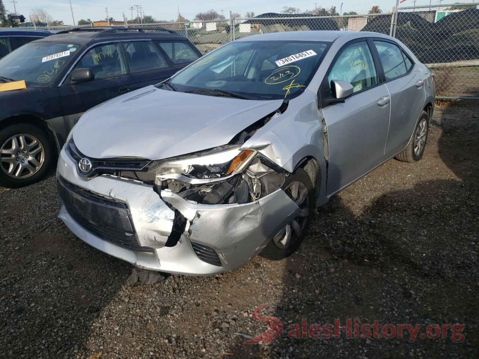 5YFBURHE5GP389932 2016 TOYOTA COROLLA