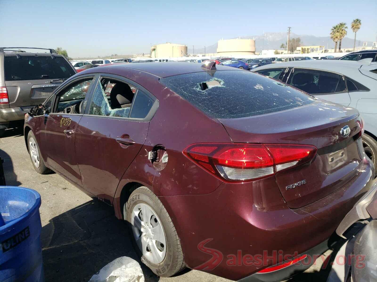 3KPFL4A71JE206487 2018 KIA FORTE