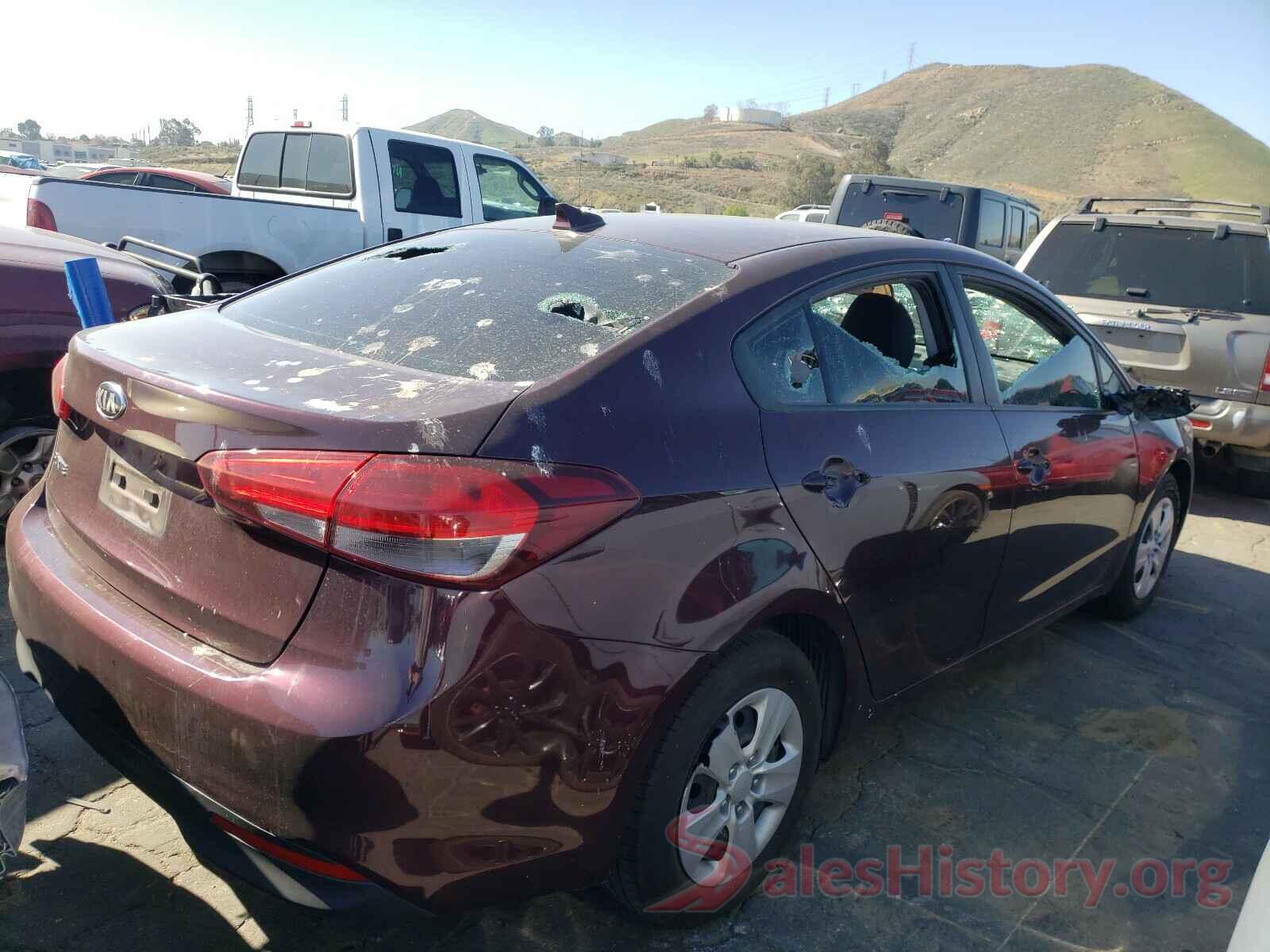 3KPFL4A71JE206487 2018 KIA FORTE