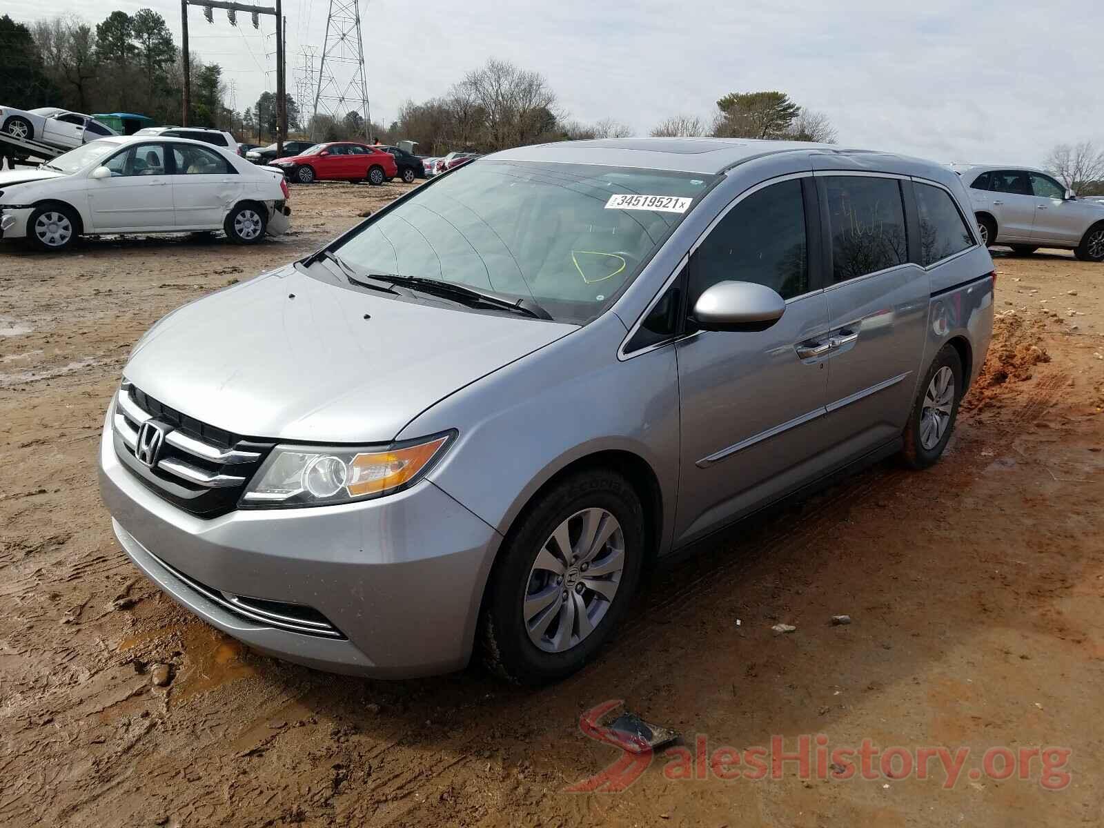 5FNRL5H61GB024257 2016 HONDA ODYSSEY