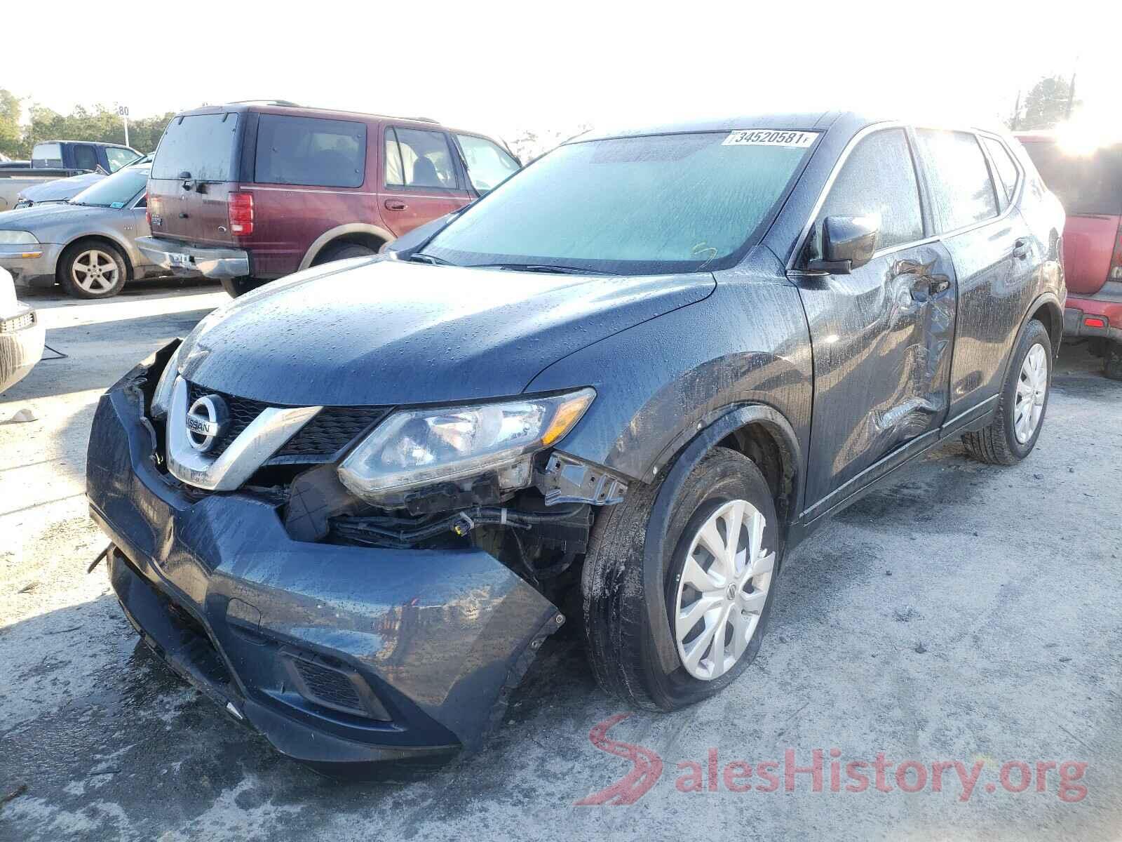 5N1AT2MTXGC916488 2016 NISSAN ROGUE