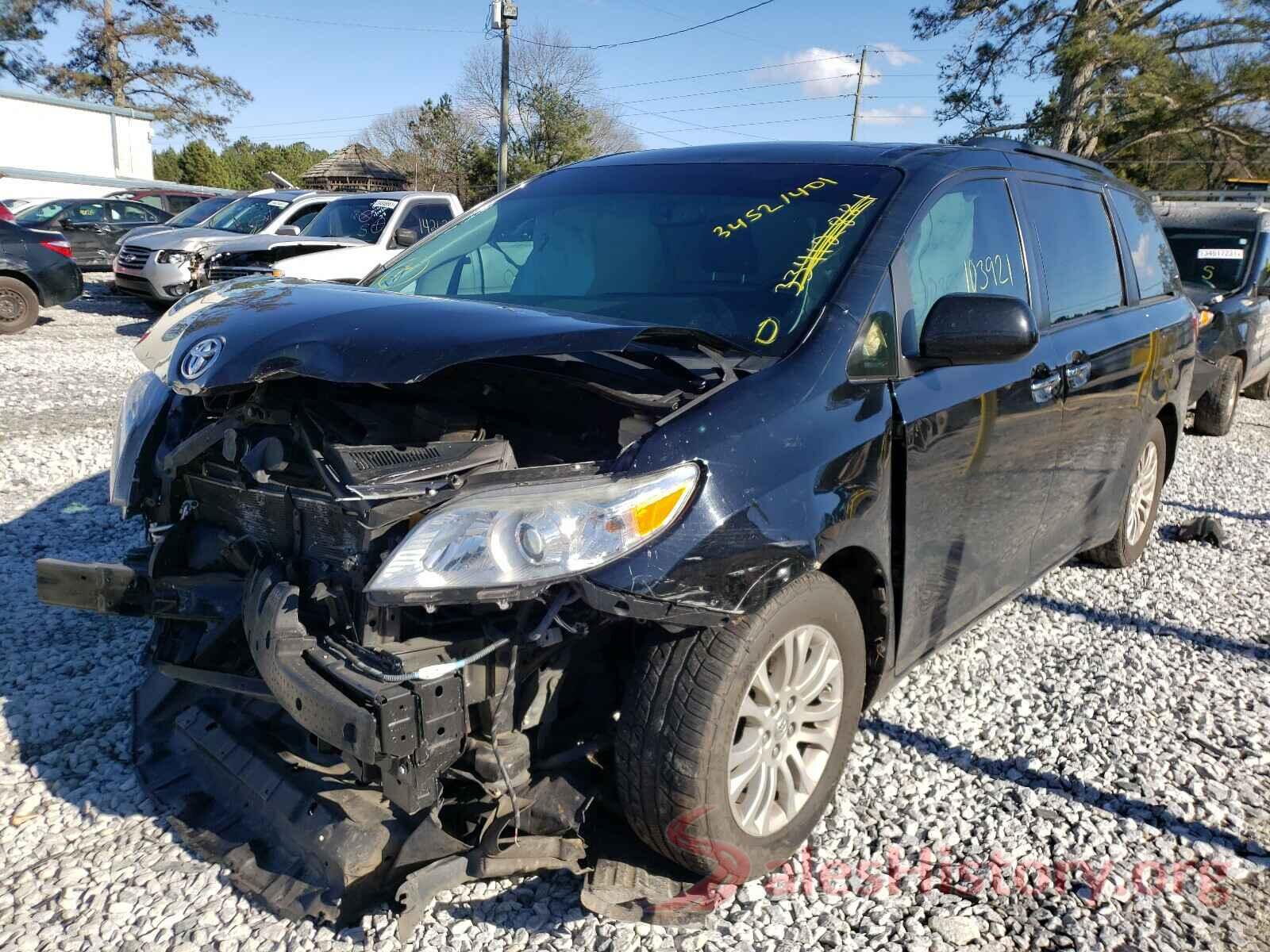 5TDYK3DC1GS711782 2016 TOYOTA SIENNA