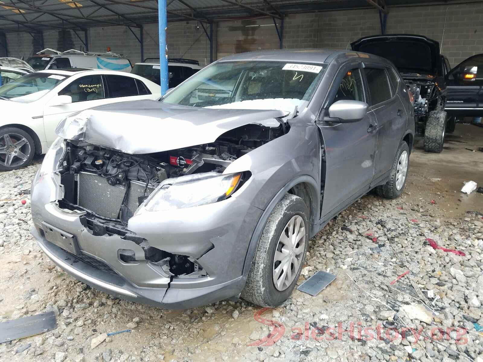 KNMAT2MTXGP670748 2016 NISSAN ROGUE