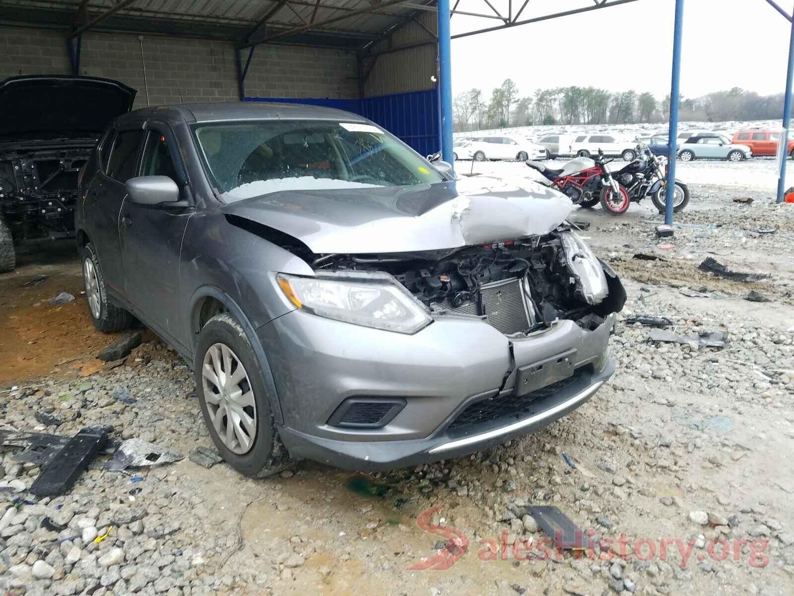 KNMAT2MTXGP670748 2016 NISSAN ROGUE